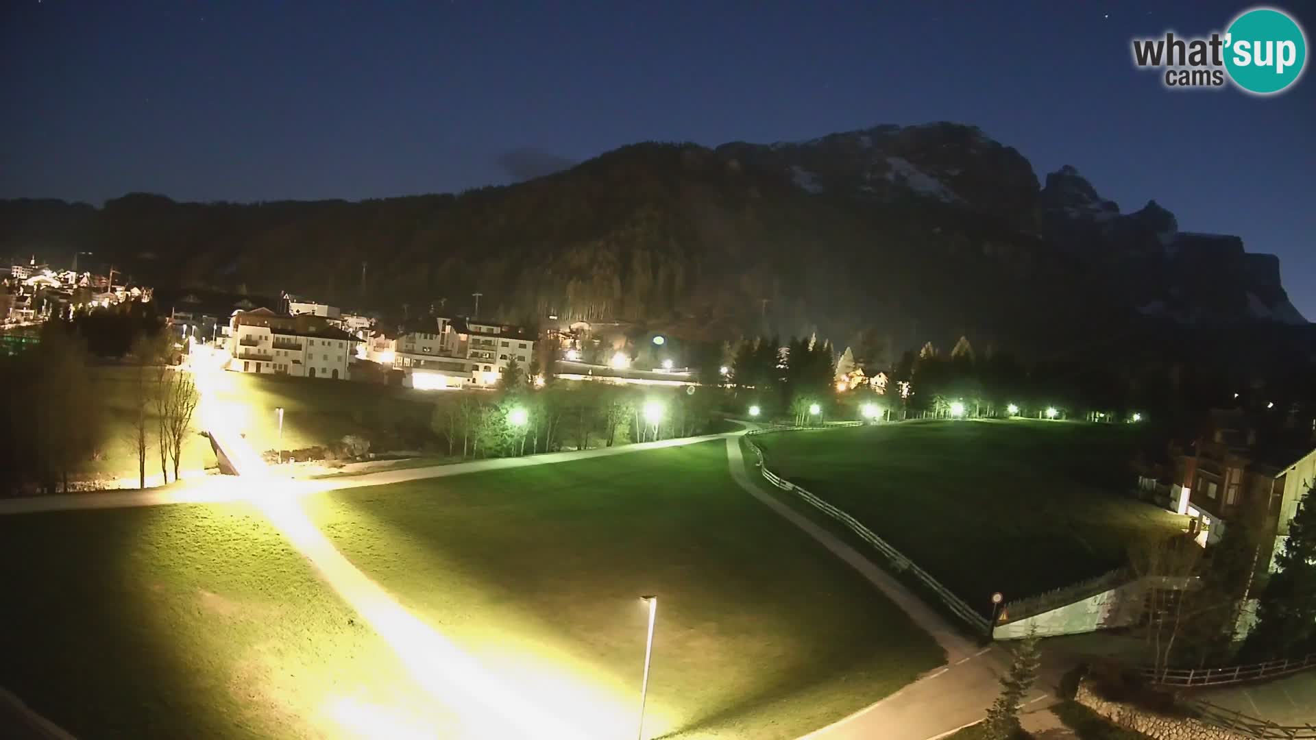 Webcam Corvara | Vista spettacolare Gruppo del Sella
