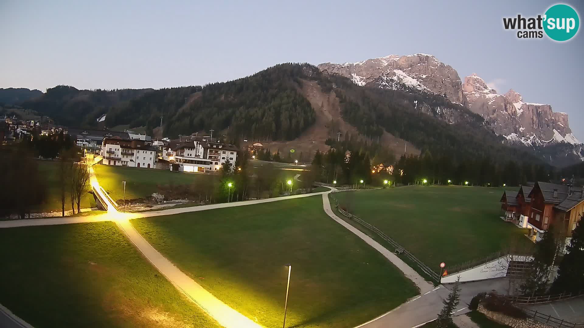 Camera en vivo Corvara | Vistas espectaculares del Grupo Sella
