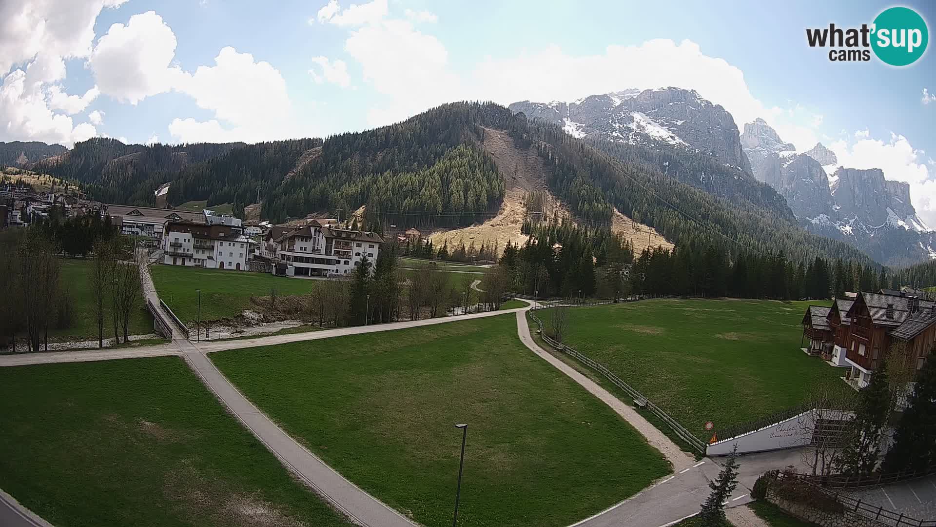 Corvara webcam | Spektakuläre Ausblicke auf die Sellagruppe