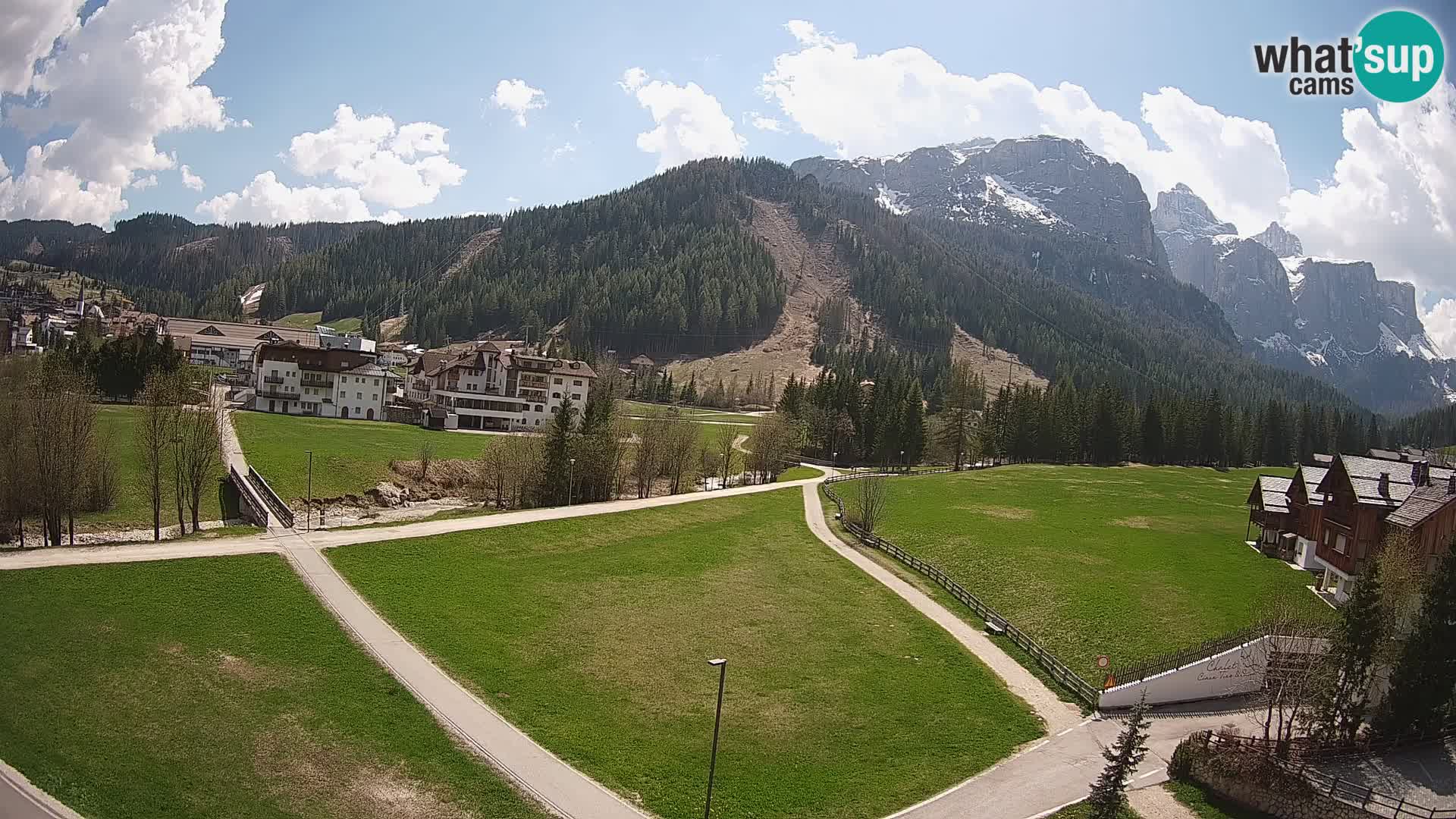 Camera en vivo Corvara | Vistas espectaculares del Grupo Sella