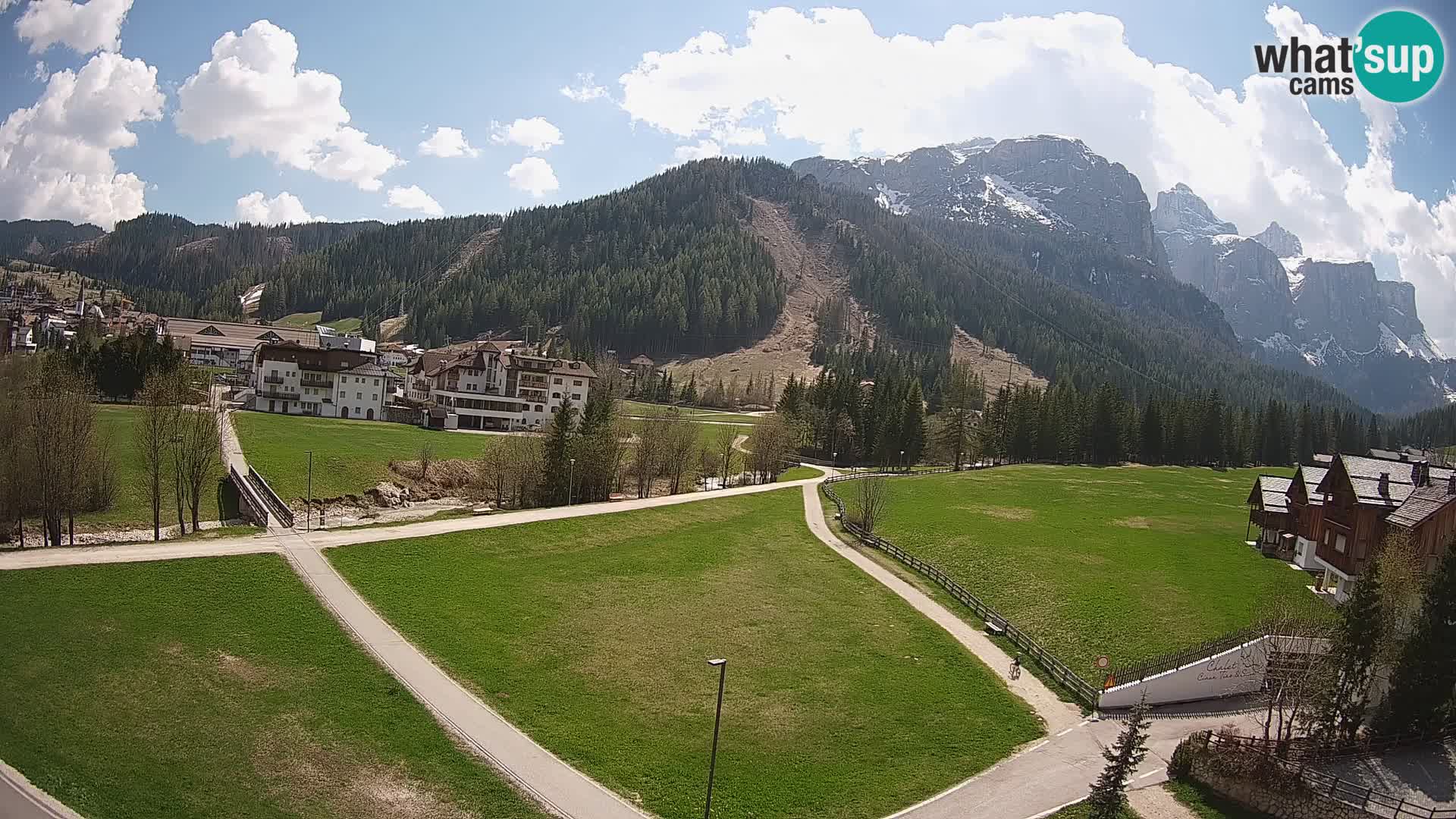 Camera en vivo Corvara | Vistas espectaculares del Grupo Sella