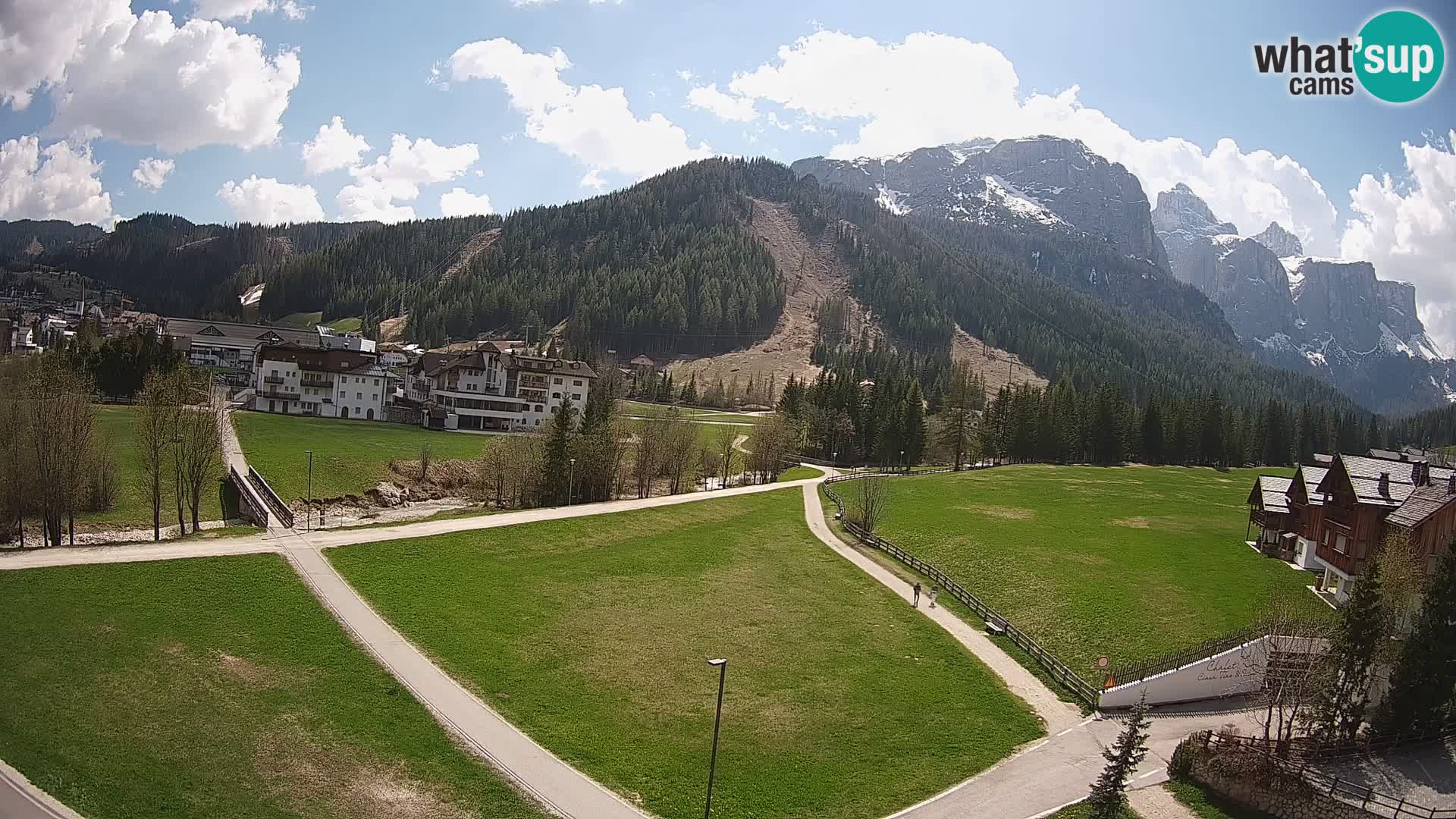 Camera en vivo Corvara | Vistas espectaculares del Grupo Sella