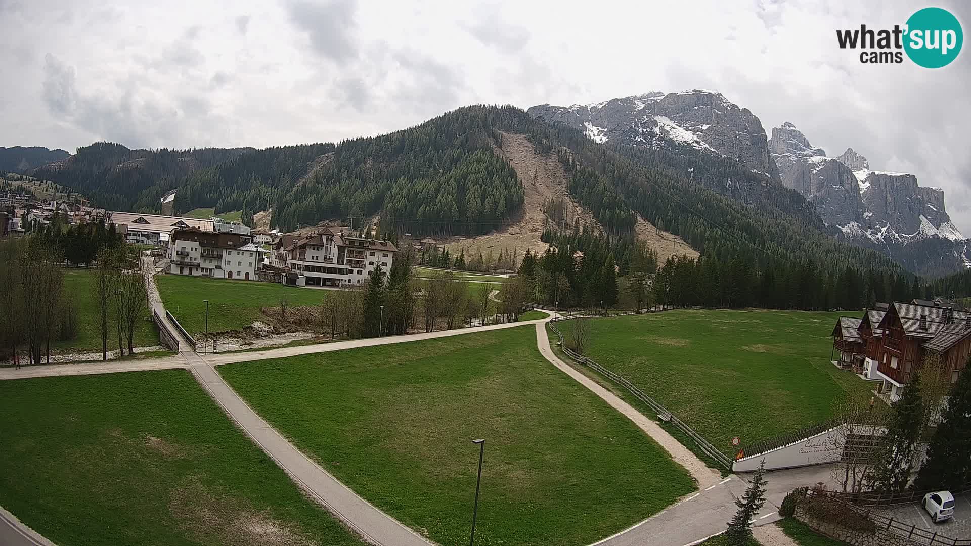 Camera en vivo Corvara | Vistas espectaculares del Grupo Sella