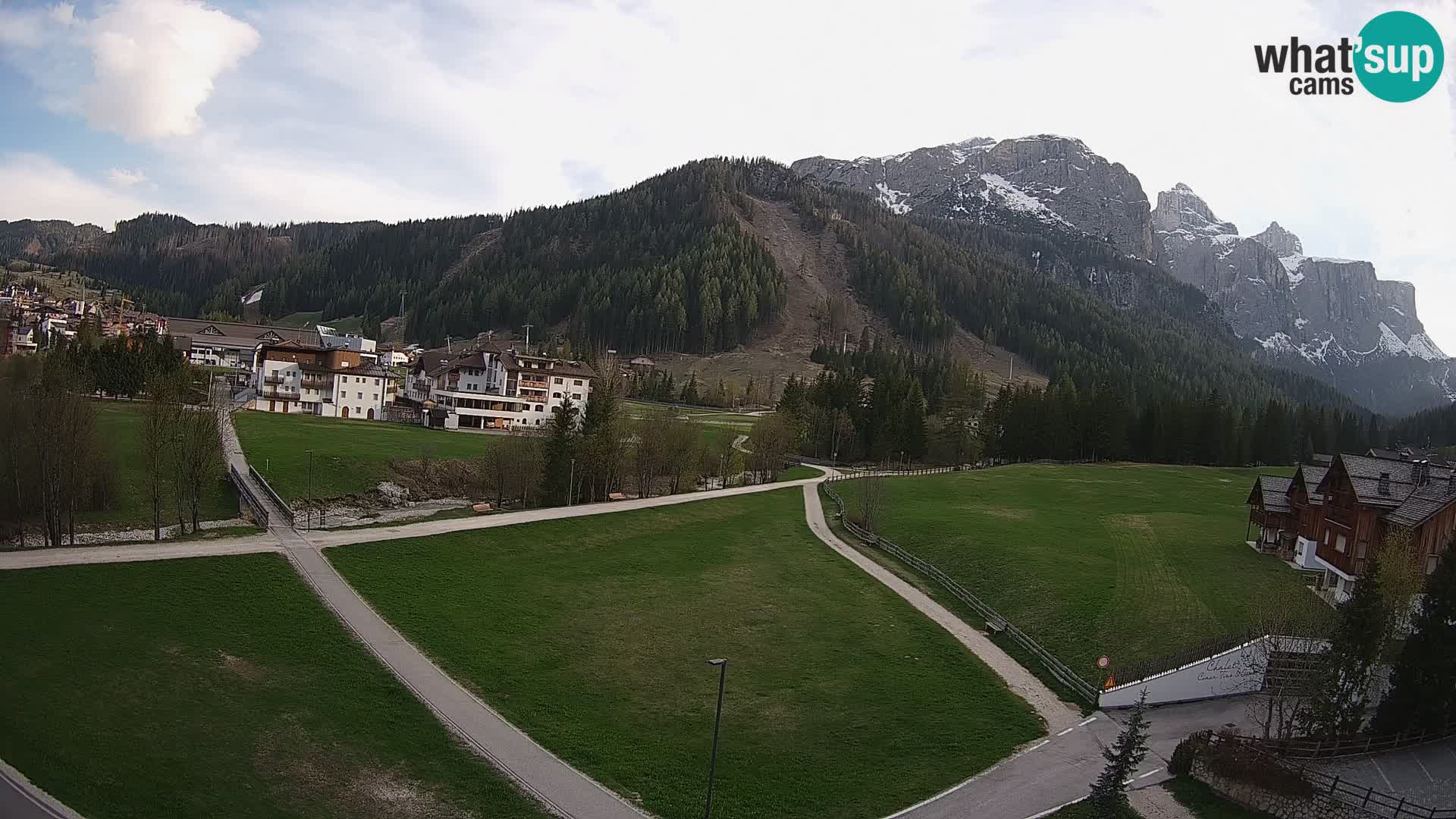 Camera en vivo Corvara | Vistas espectaculares del Grupo Sella