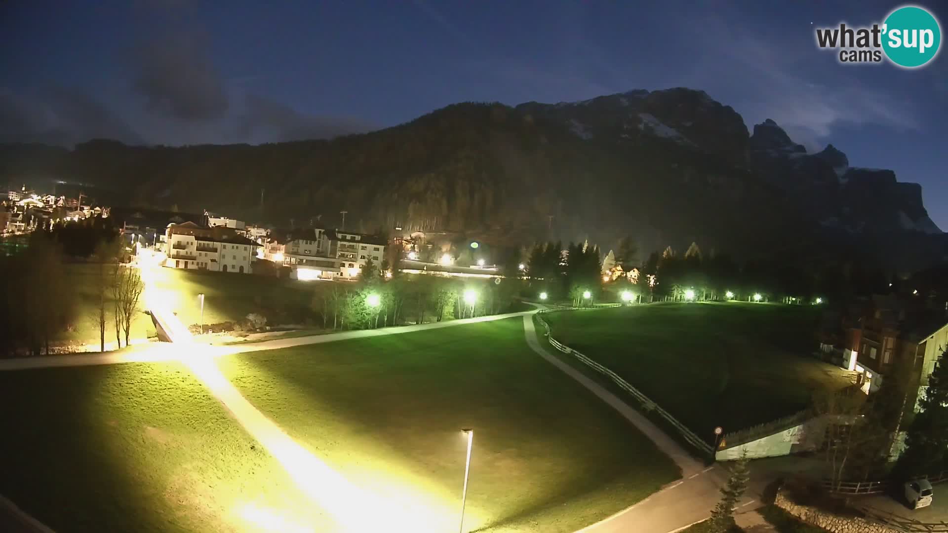 Webcam Corvara in Badia: Spectacular Views of the Sella Group