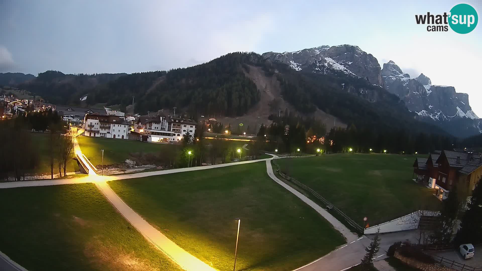 Camera en vivo Corvara | Vistas espectaculares del Grupo Sella