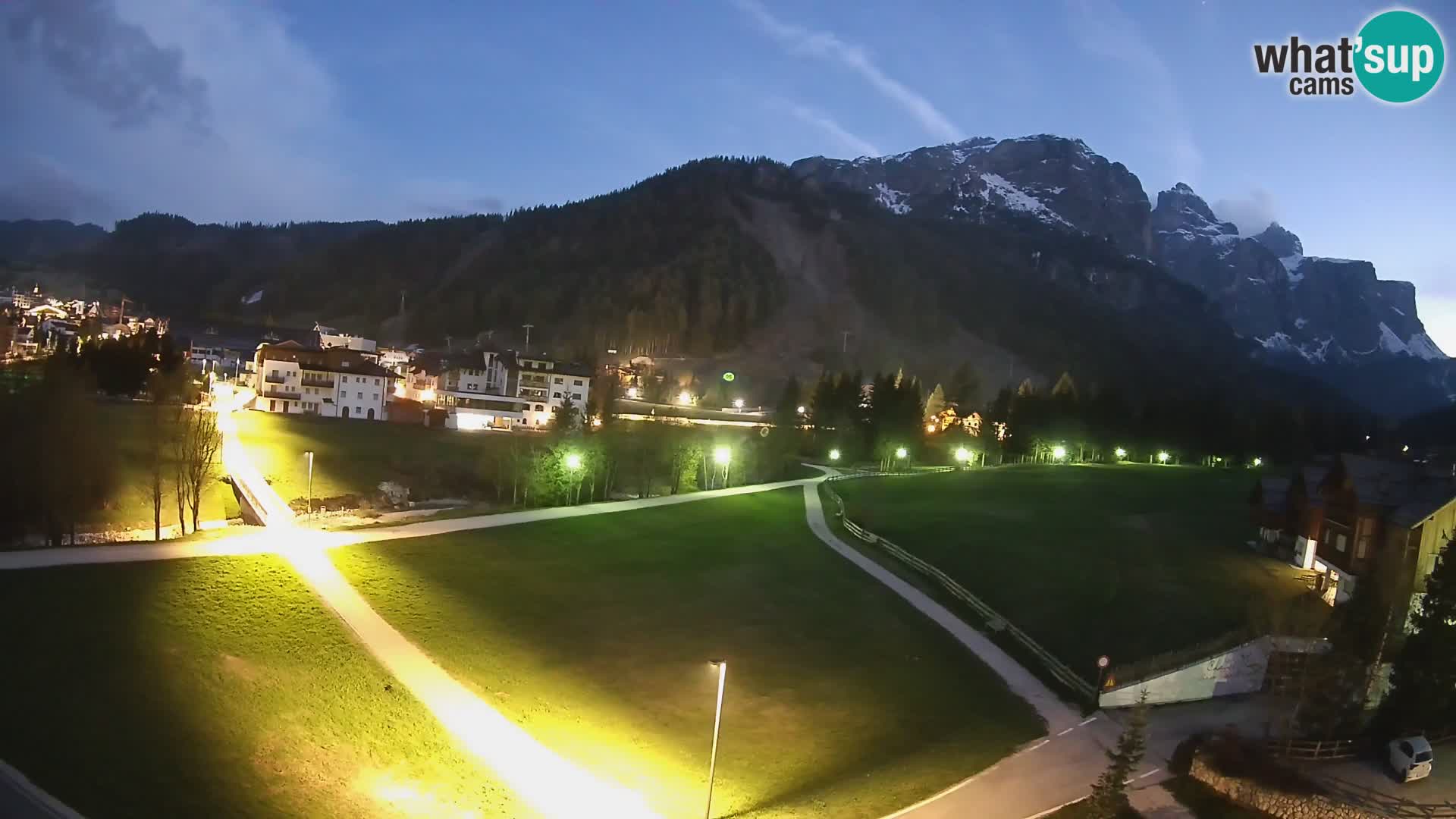 Corvara webcam | Spektakuläre Ausblicke auf die Sellagruppe