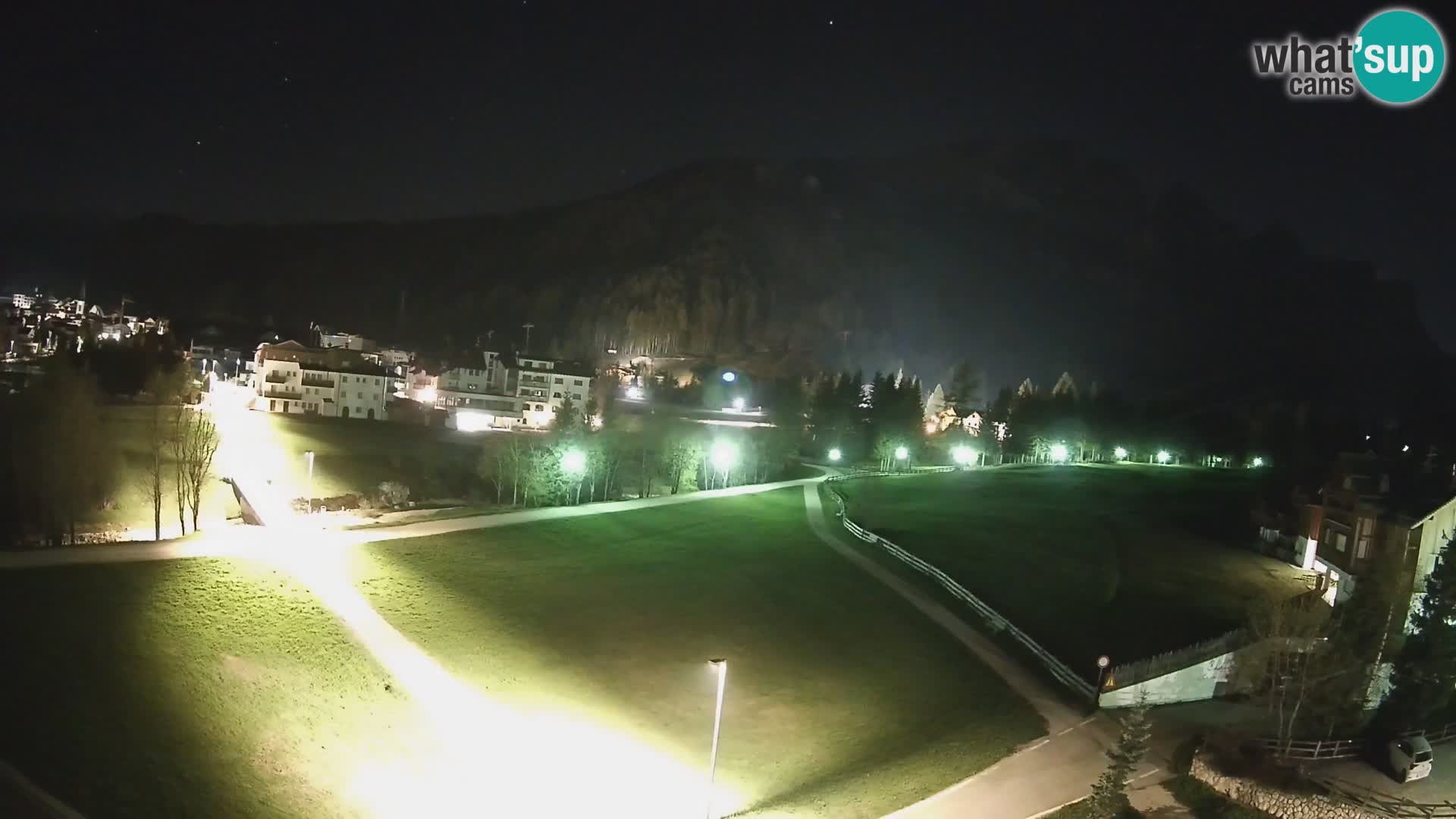 Webcam Corvara in Badia: Spectacular Views of the Sella Group