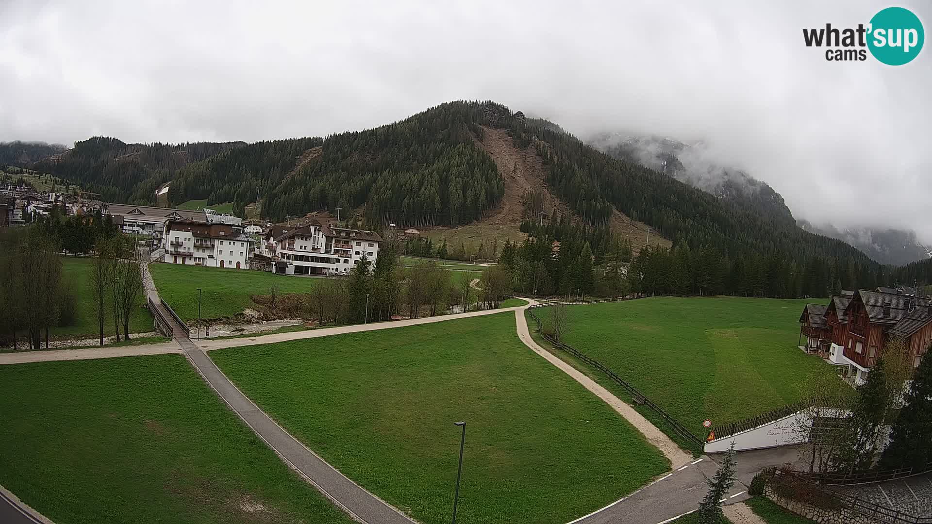 Camera en vivo Corvara | Vistas espectaculares del Grupo Sella