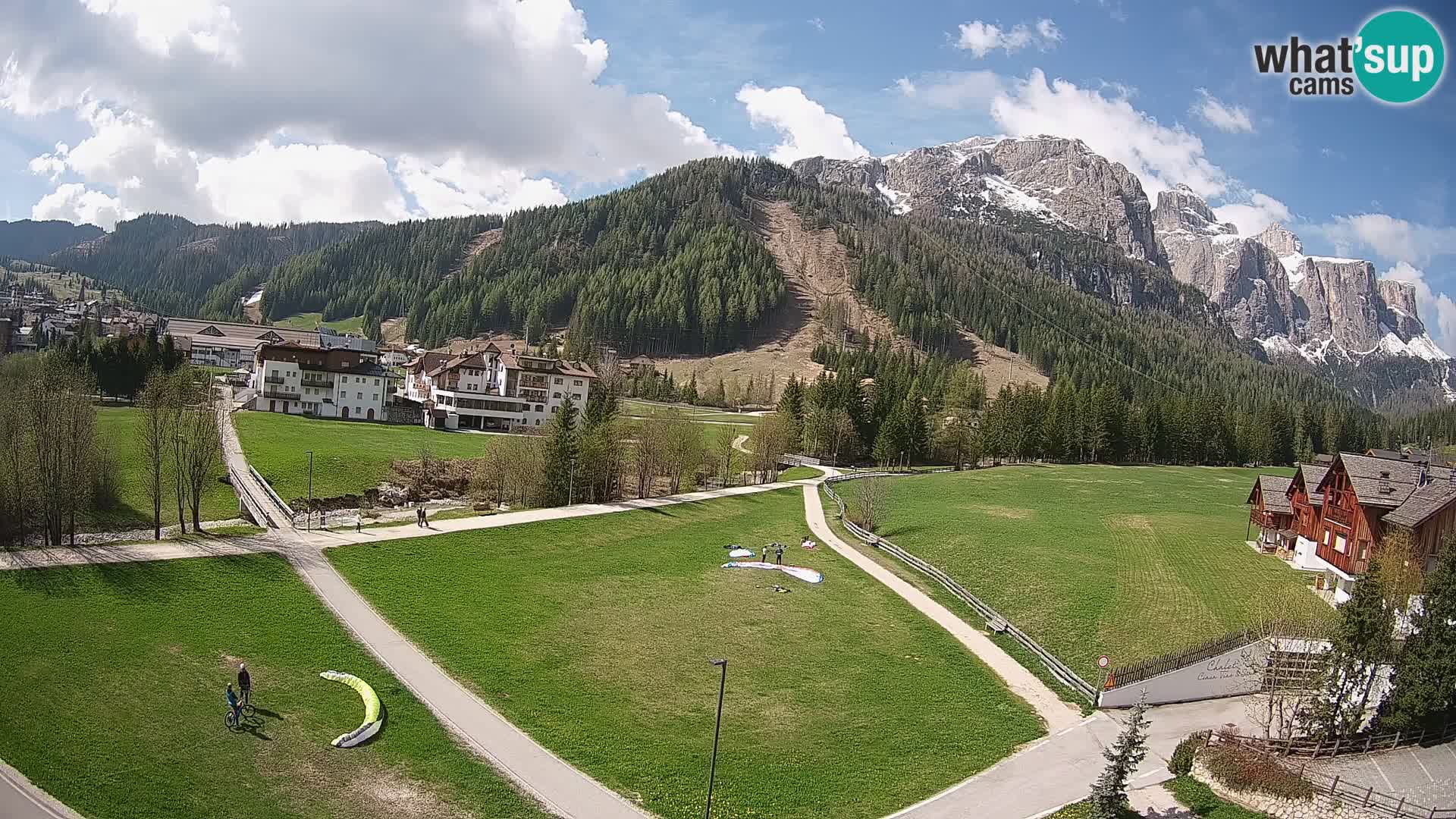 Camera en vivo Corvara | Vistas espectaculares del Grupo Sella