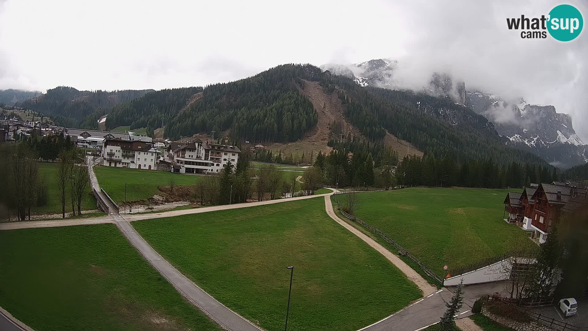 Camera en vivo Corvara | Vistas espectaculares del Grupo Sella