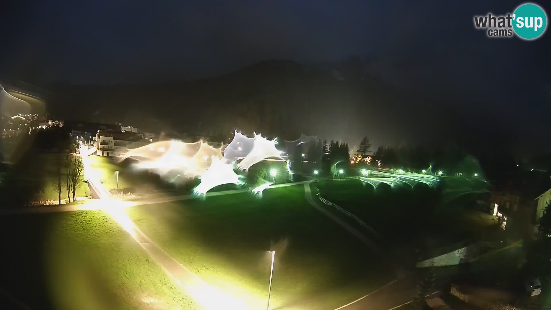 Live cam Corvara | Vues spectaculaires sur le groupe Sella