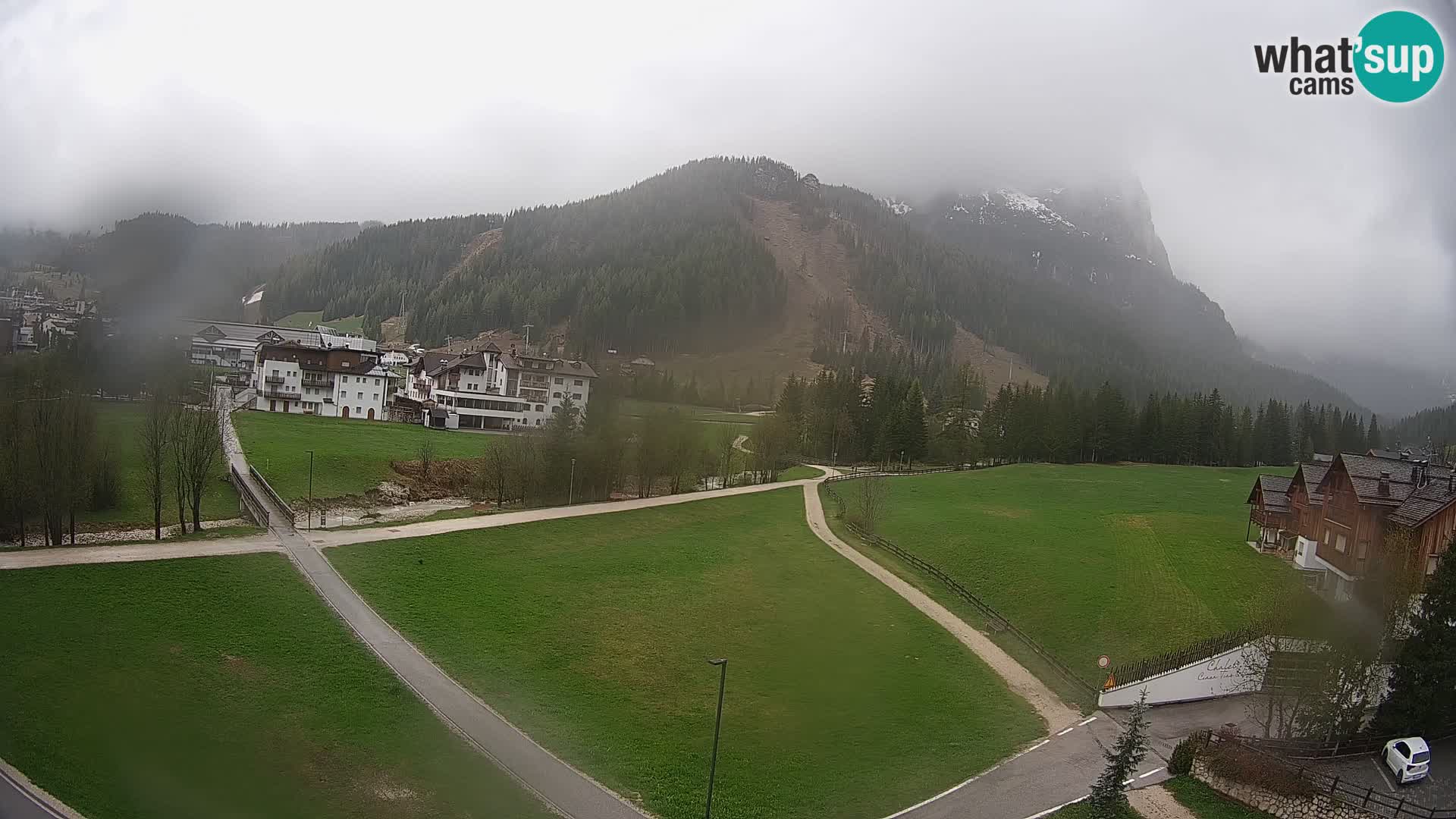 Corvara webcam | Spektakuläre Ausblicke auf die Sellagruppe