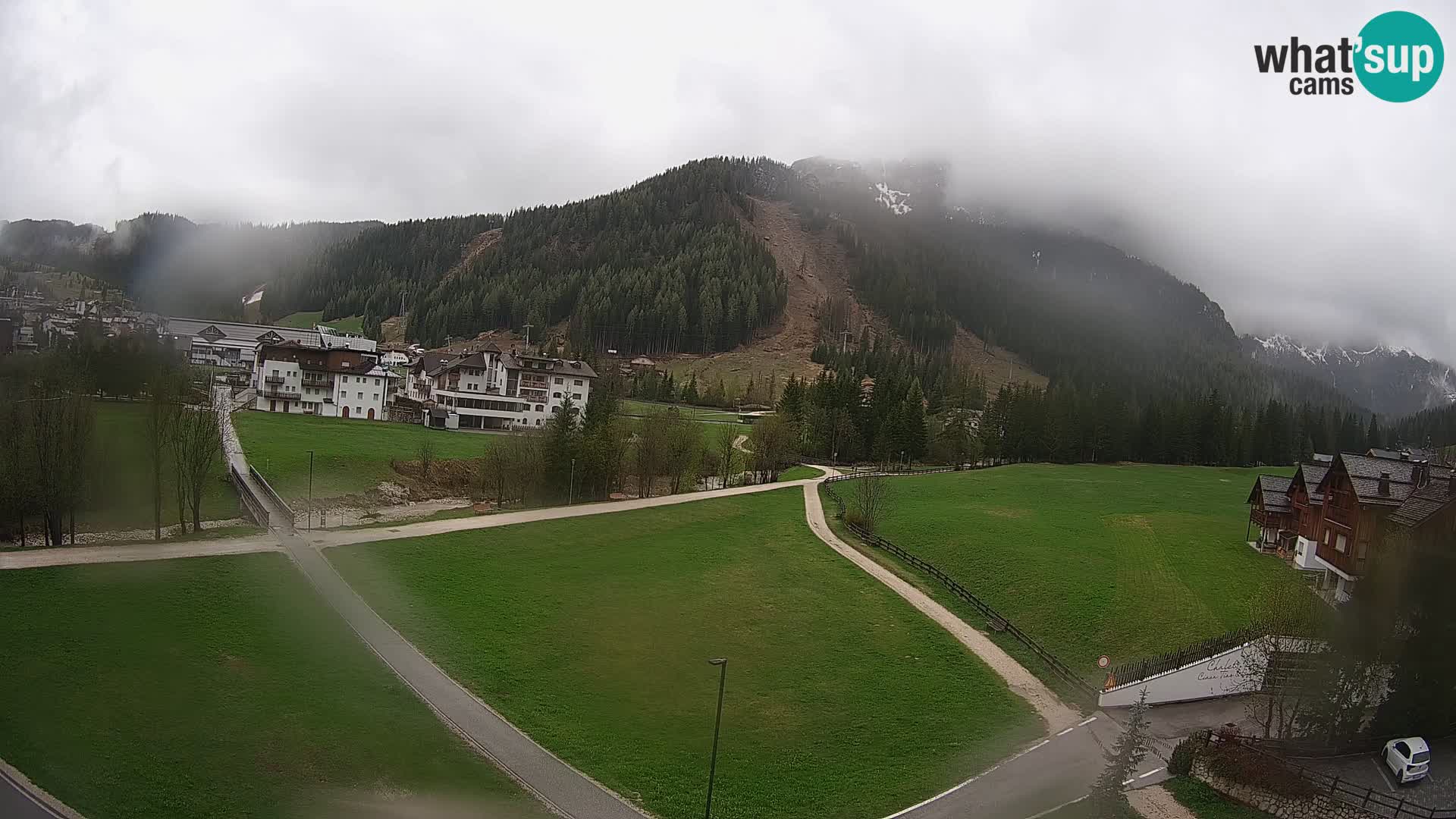 Corvara webcam | Spektakuläre Ausblicke auf die Sellagruppe