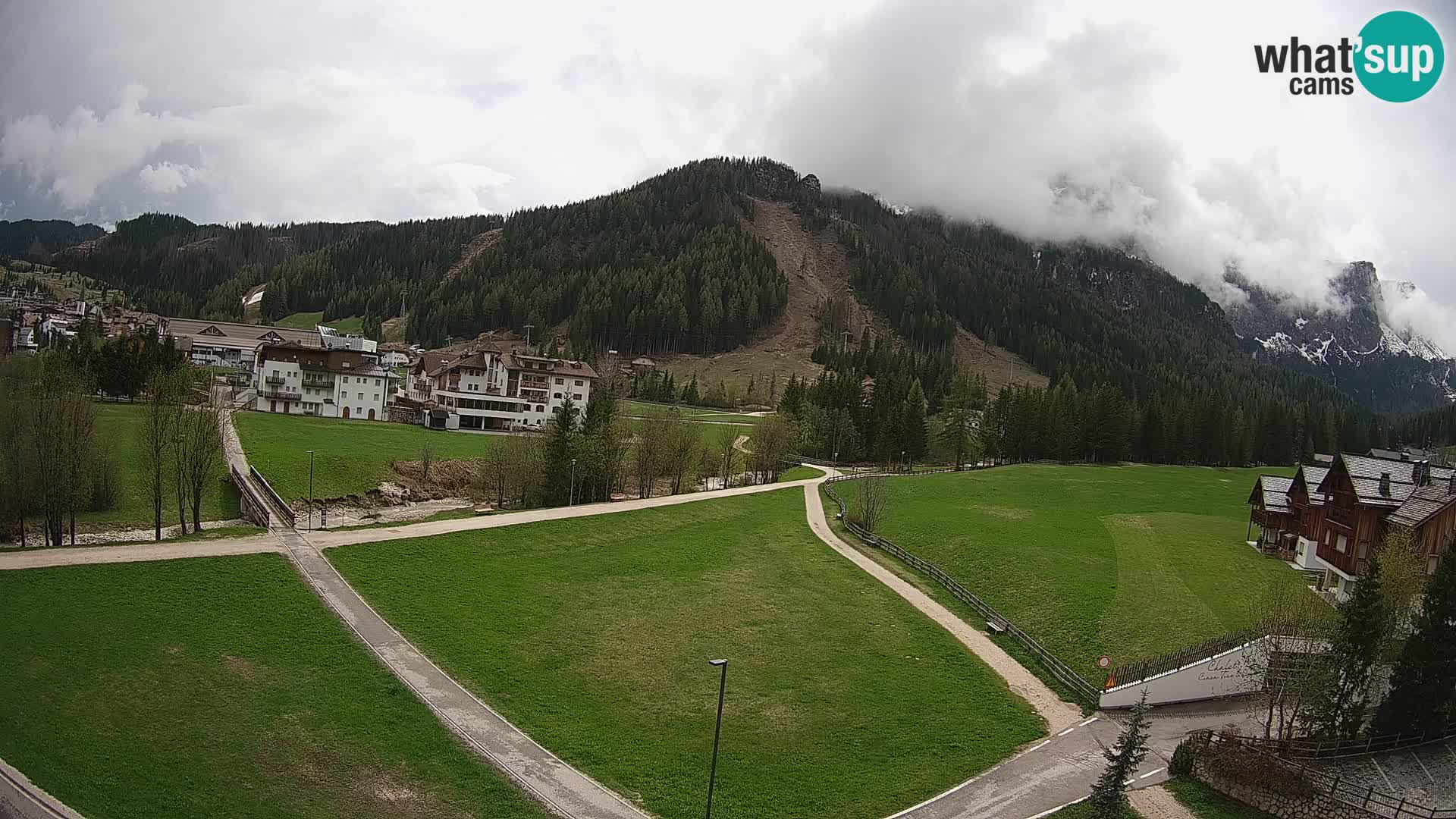 Camera en vivo Corvara | Vistas espectaculares del Grupo Sella