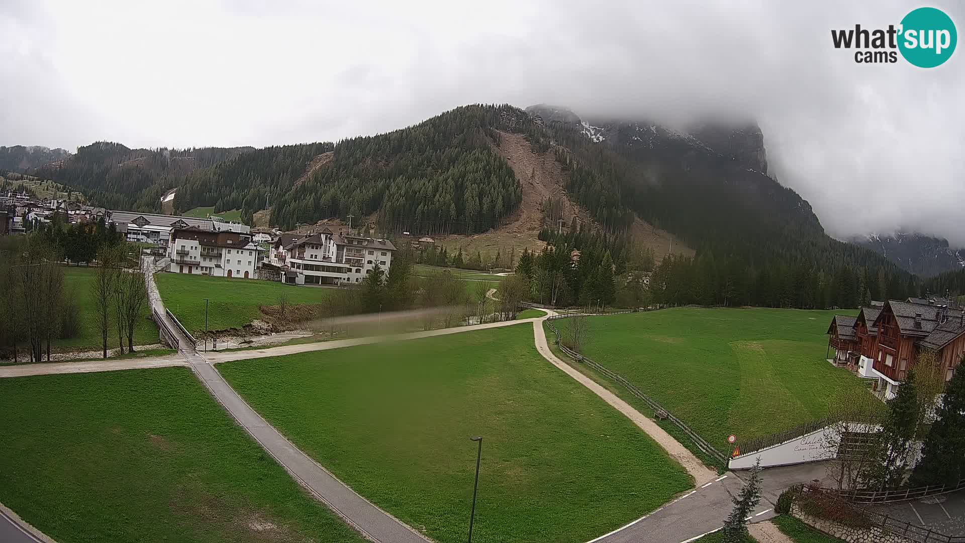 Camera en vivo Corvara | Vistas espectaculares del Grupo Sella