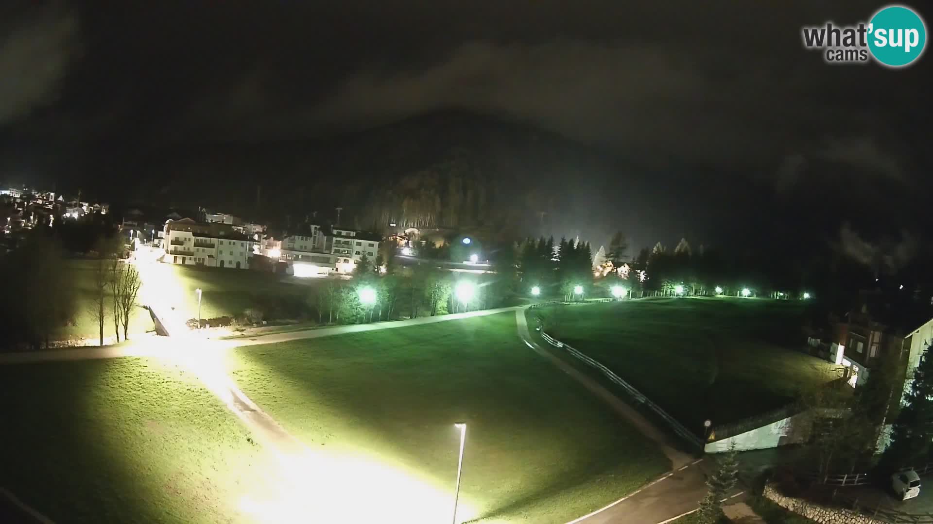 Webcam Corvara in Badia: Spectacular Views of the Sella Group