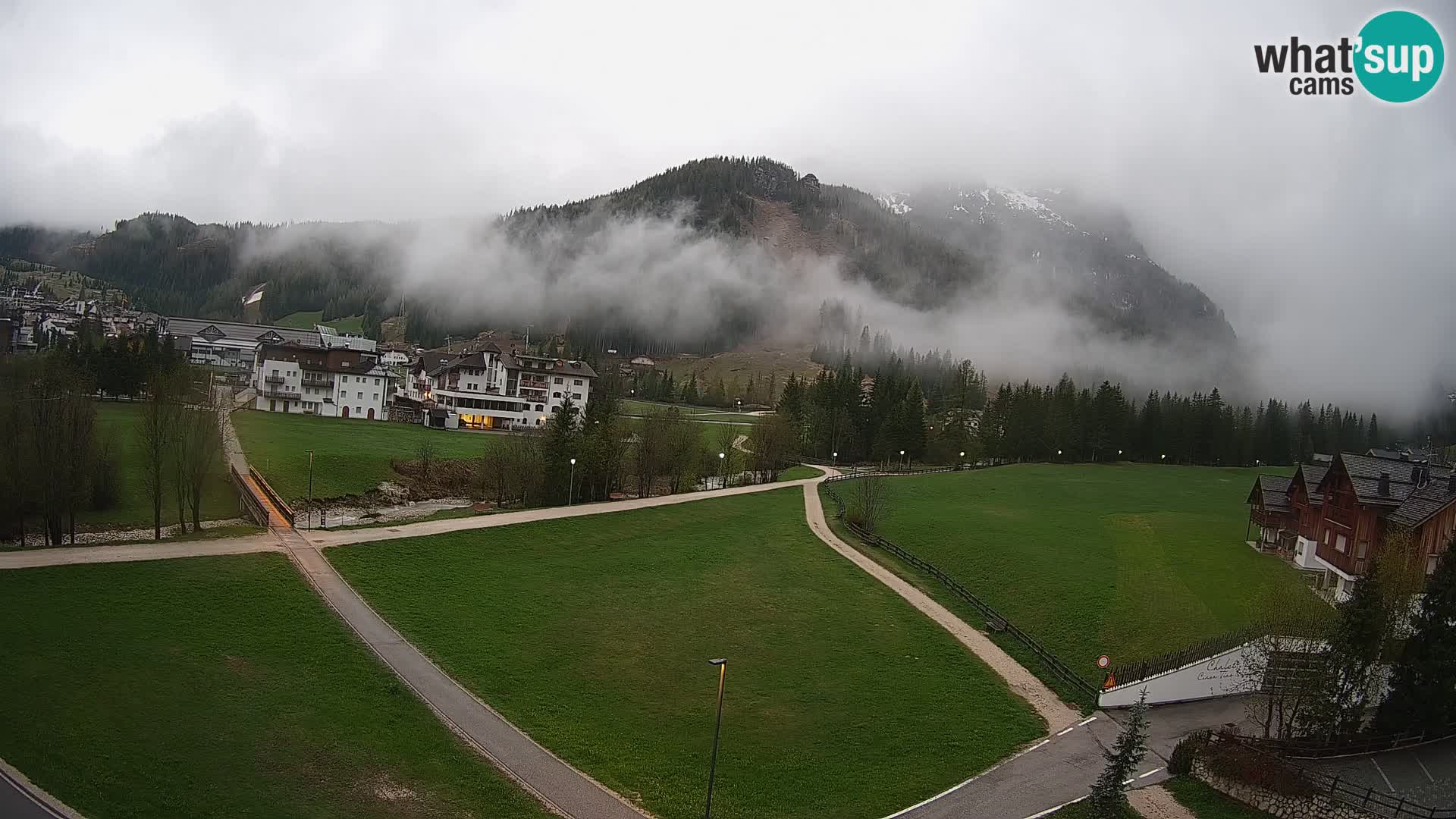 Corvara webcam | Spektakuläre Ausblicke auf die Sellagruppe