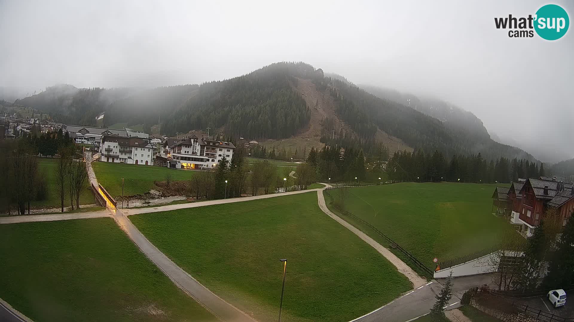 Corvara webcam | Spektakuläre Ausblicke auf die Sellagruppe