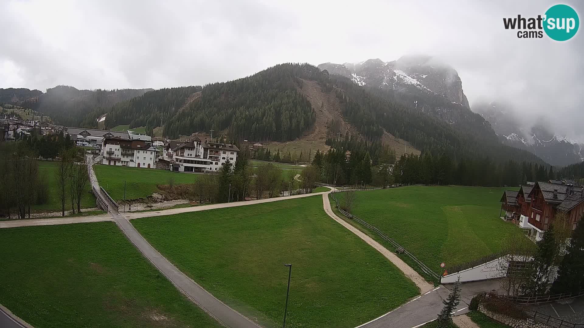 Camera en vivo Corvara | Vistas espectaculares del Grupo Sella