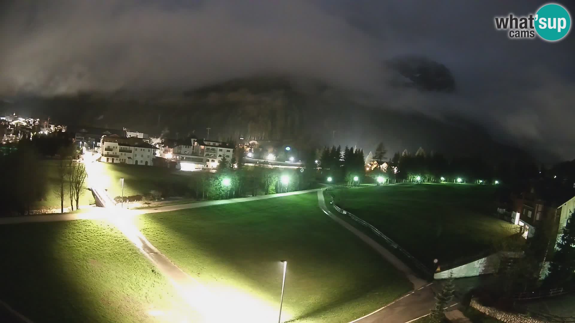Webcam Corvara in Badia: Spectacular Views of the Sella Group