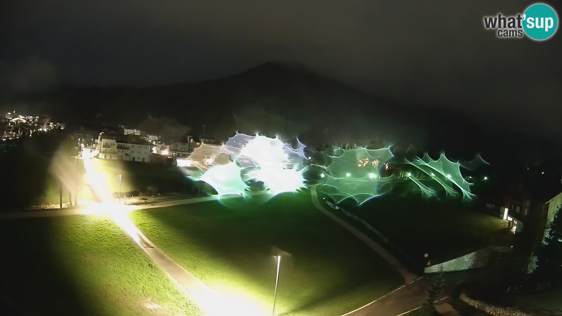 Webcam Corvara | Vista spettacolare Gruppo del Sella