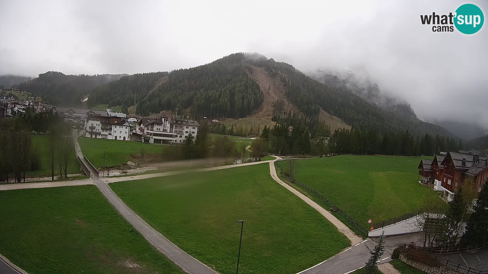 Corvara webcam | Spektakuläre Ausblicke auf die Sellagruppe