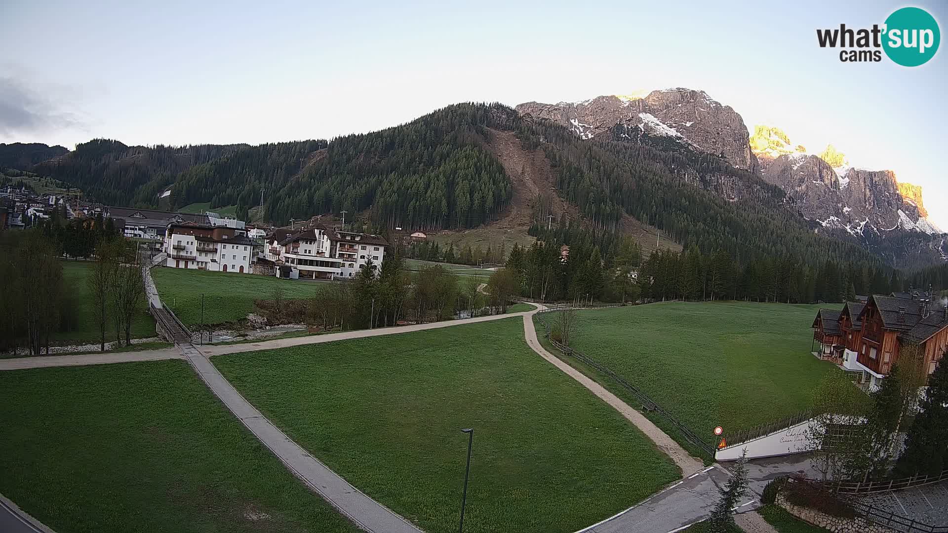 Camera en vivo Corvara | Vistas espectaculares del Grupo Sella