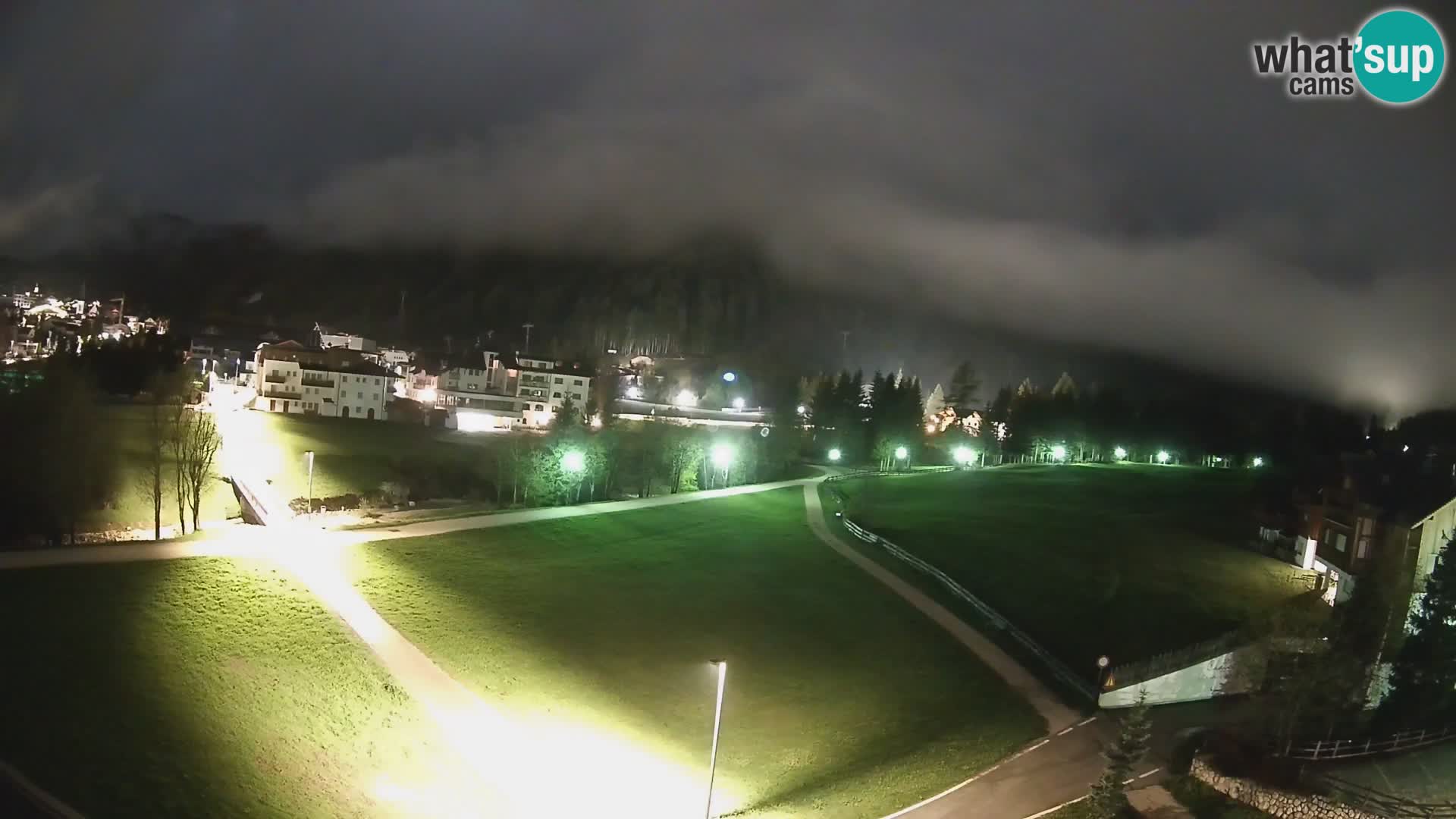 Webcam Corvara | Vista spettacolare Gruppo del Sella