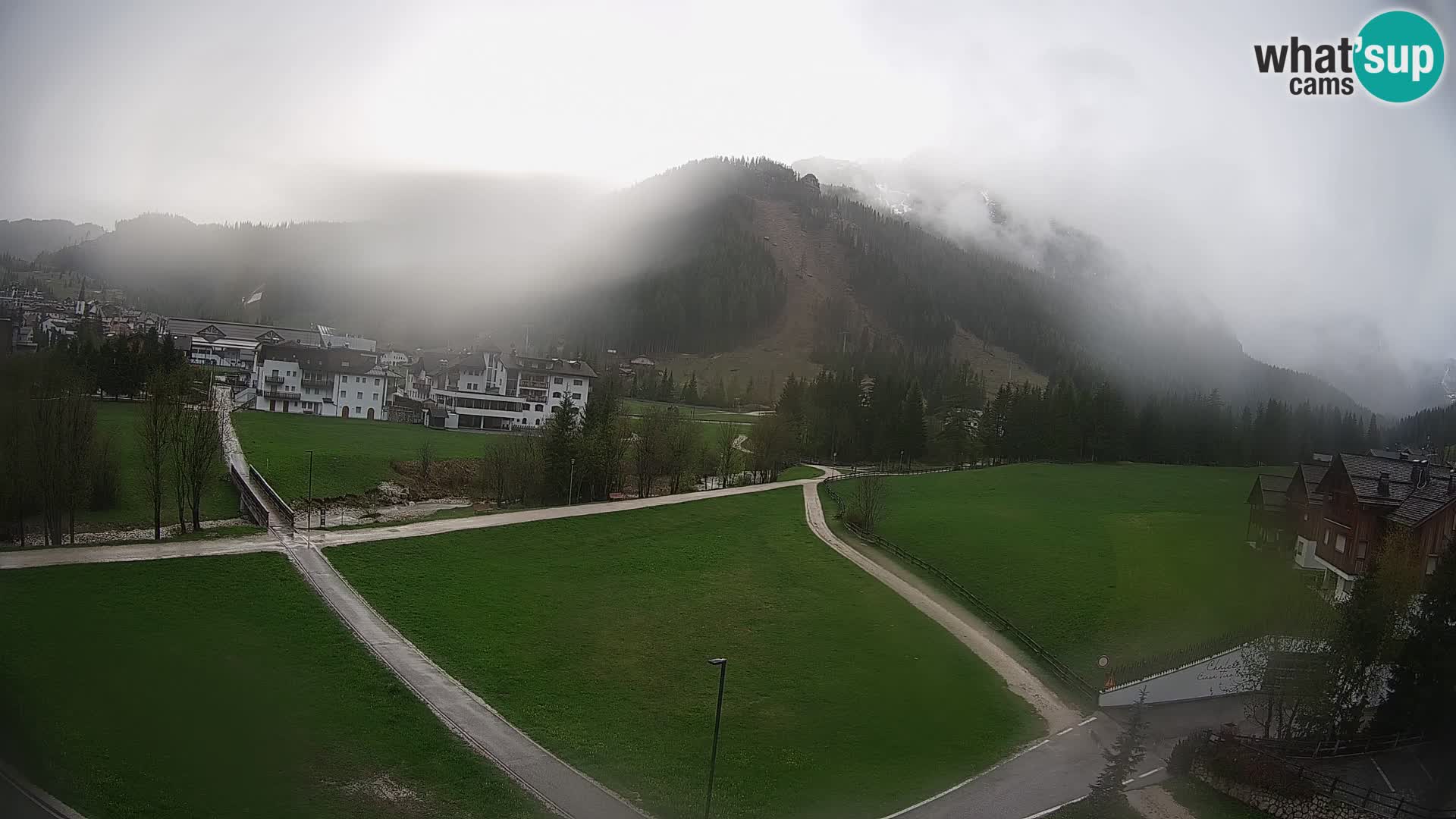 Corvara webcam | Spektakuläre Ausblicke auf die Sellagruppe