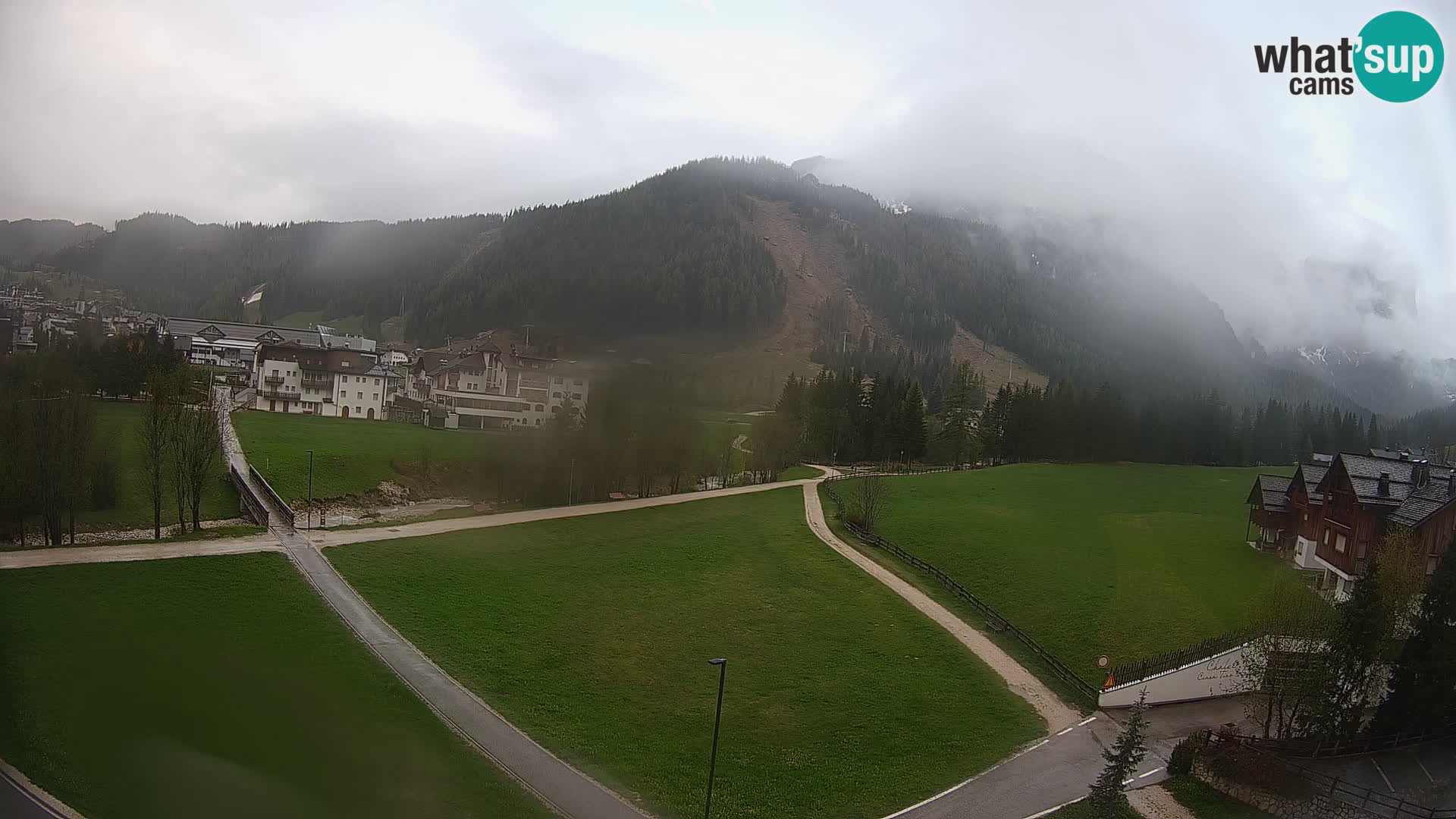 Camera en vivo Corvara | Vistas espectaculares del Grupo Sella