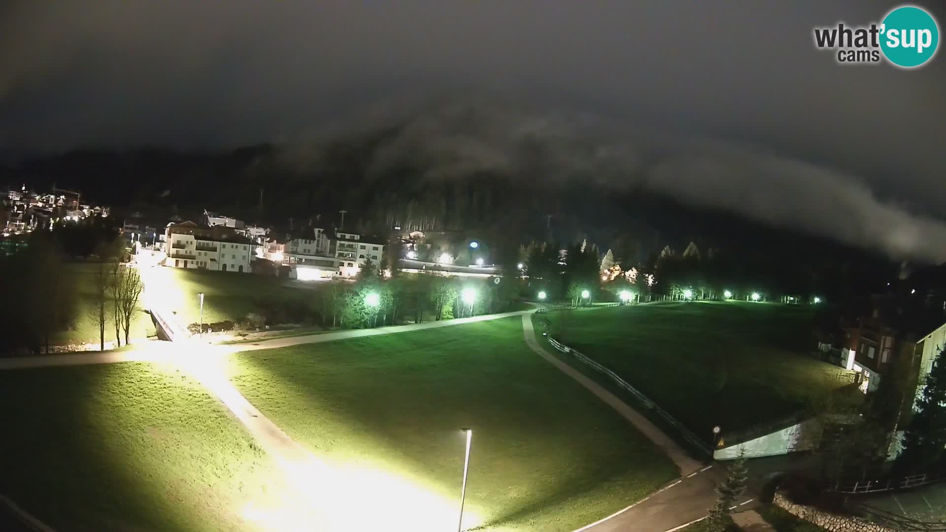 Webcam Corvara in Badia: Spectacular Views of the Sella Group