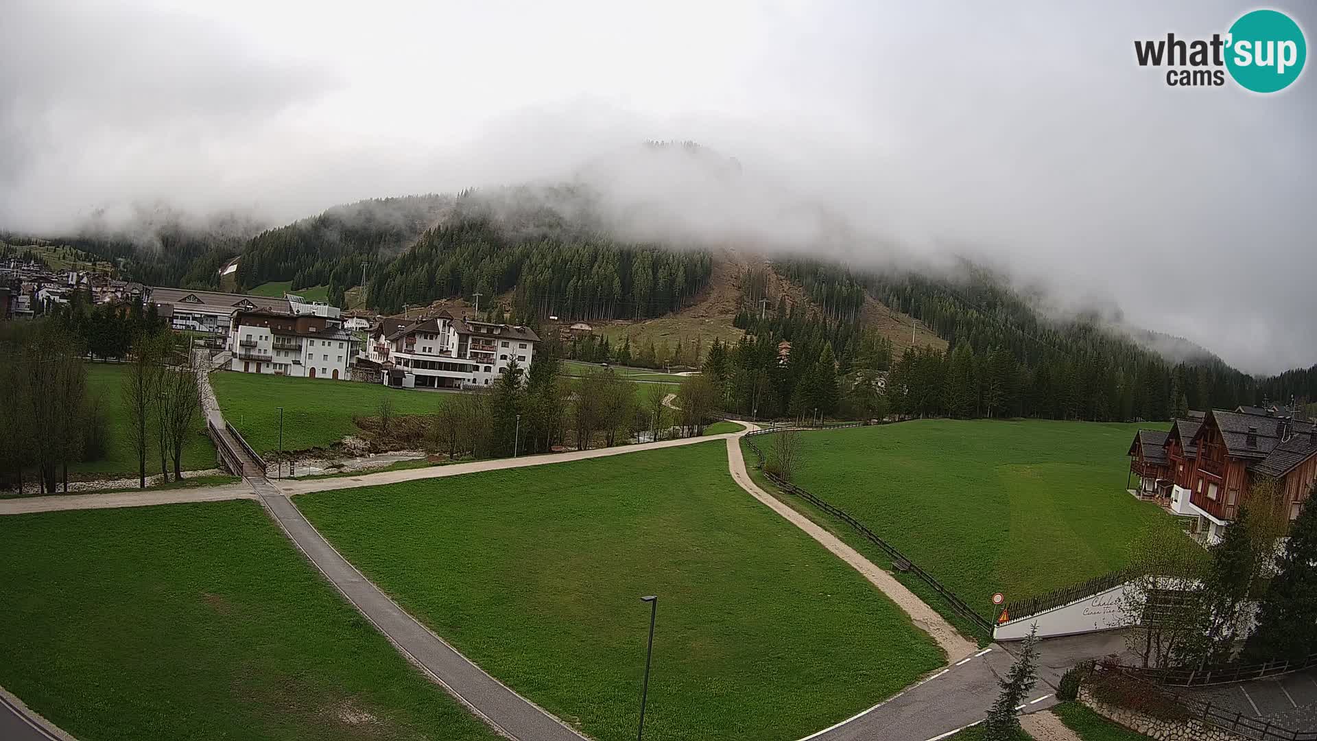 Corvara webcam | Spektakuläre Ausblicke auf die Sellagruppe