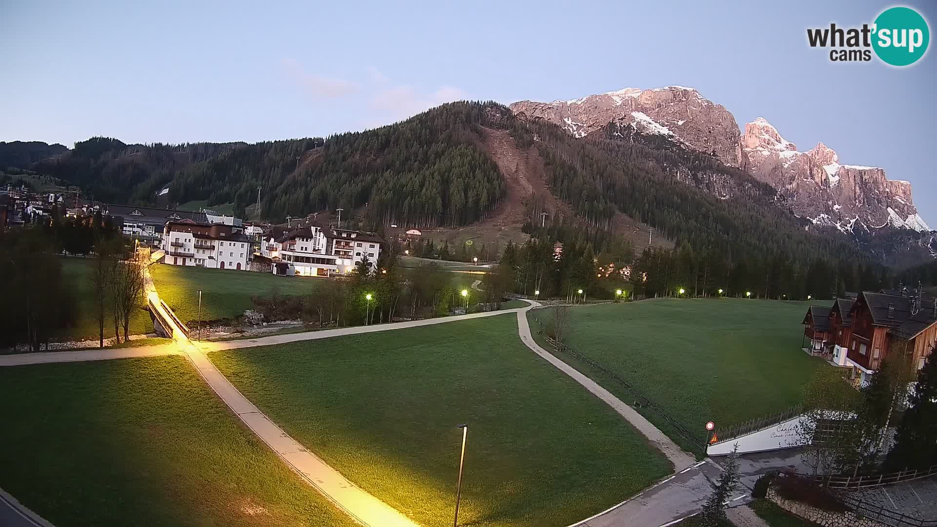 Camera en vivo Corvara | Vistas espectaculares del Grupo Sella