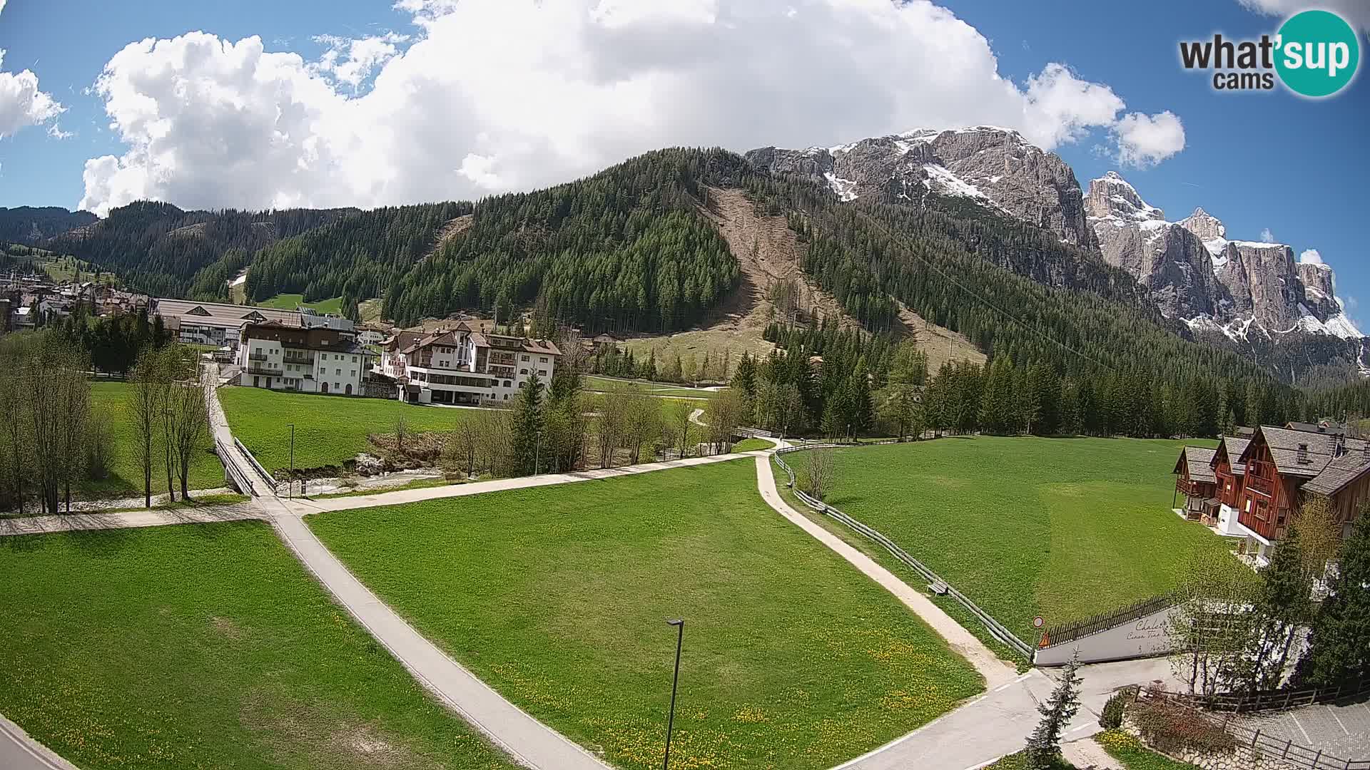Camera en vivo Corvara | Vistas espectaculares del Grupo Sella