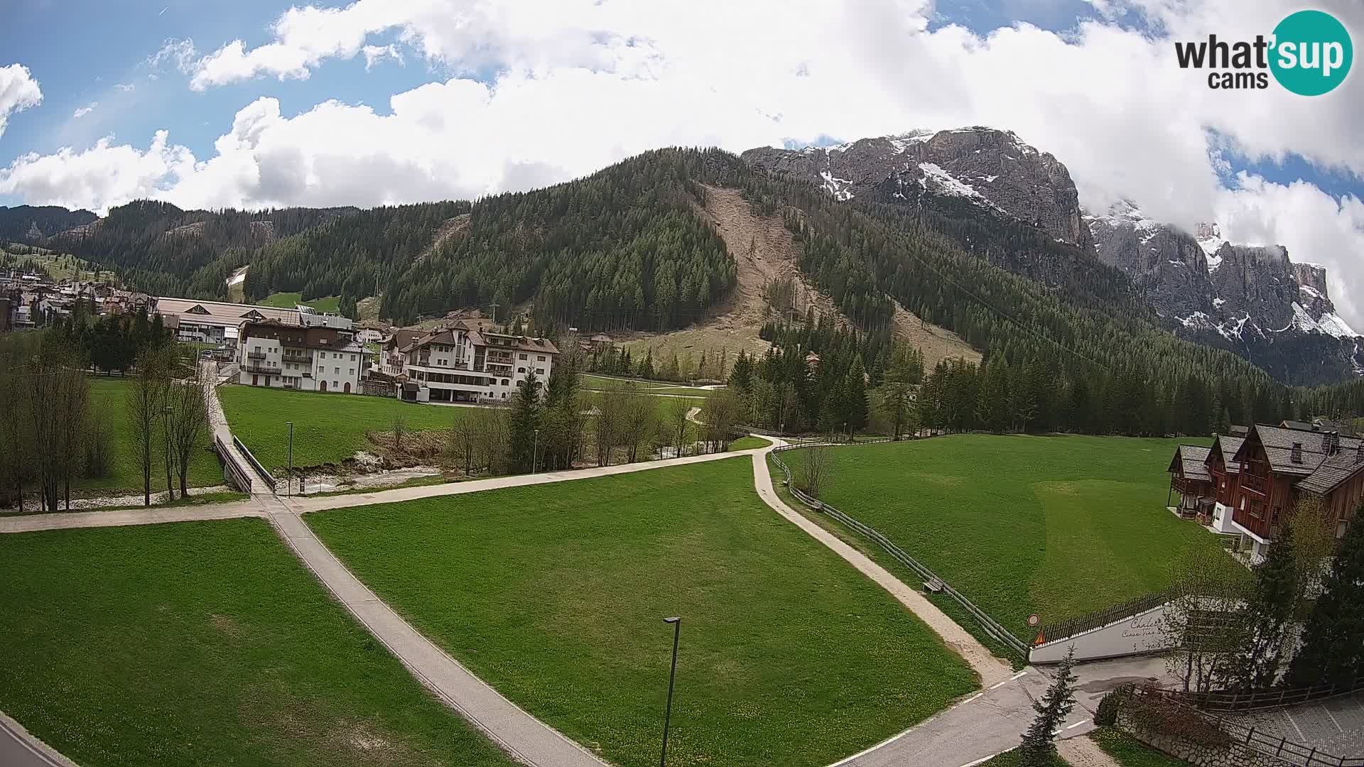Camera en vivo Corvara | Vistas espectaculares del Grupo Sella