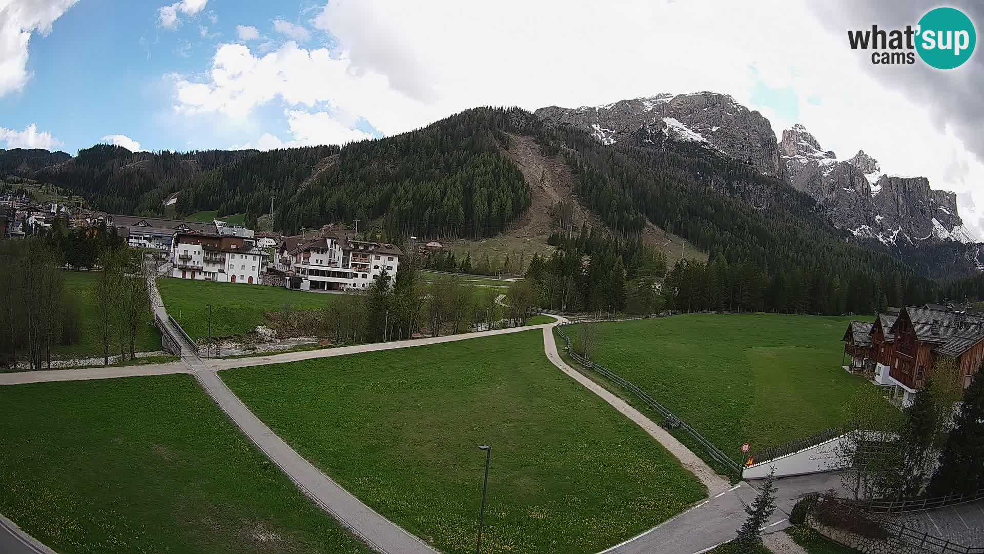 Camera en vivo Corvara | Vistas espectaculares del Grupo Sella