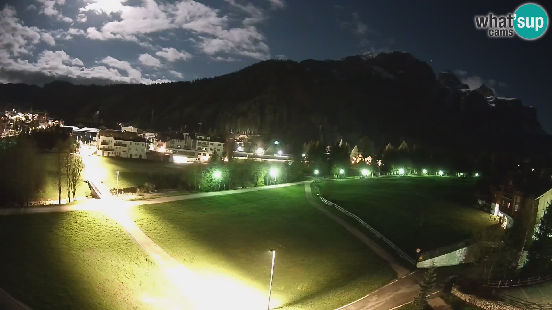 Webcam Corvara | Vista spettacolare Gruppo del Sella