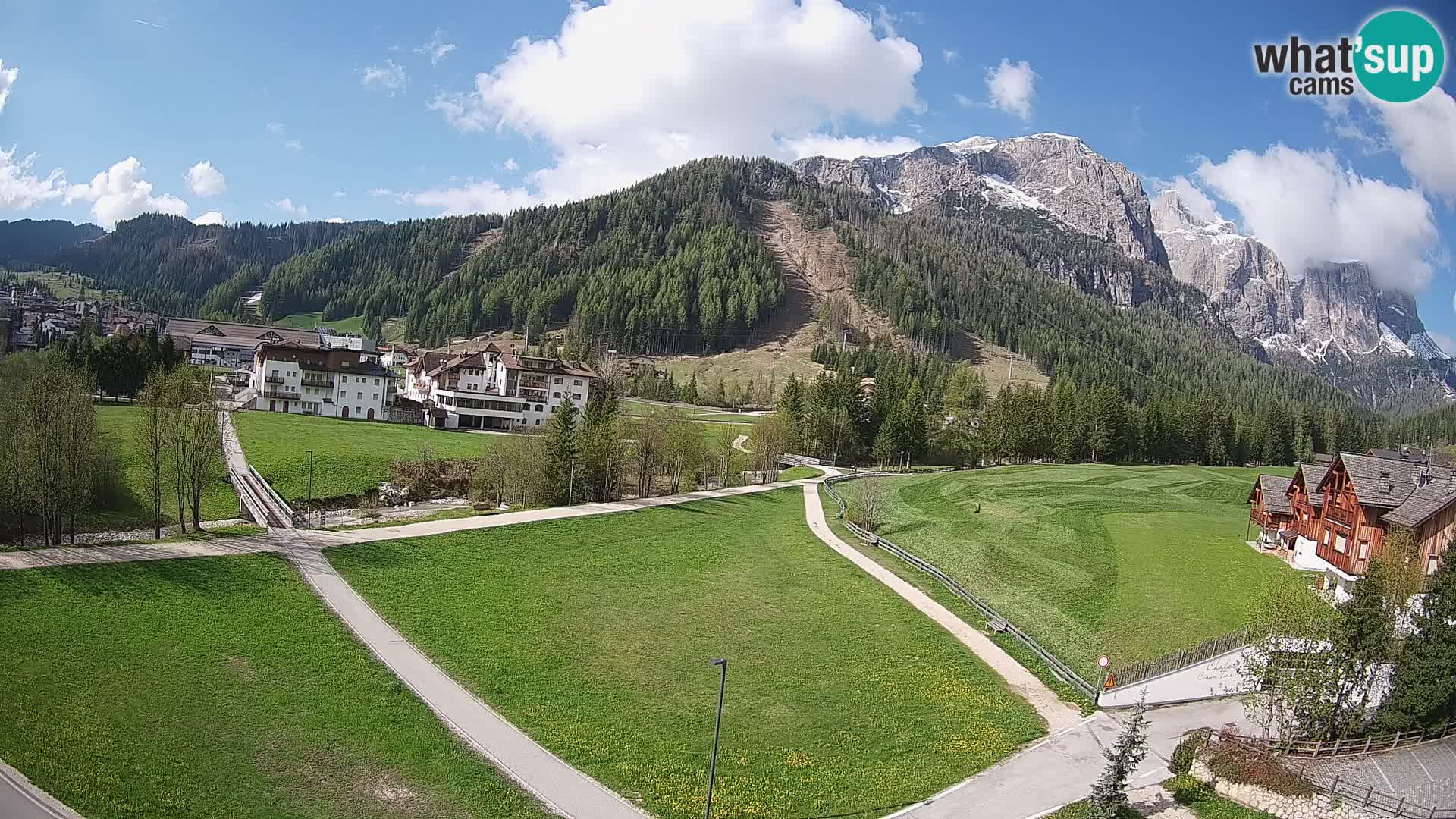 Webcam Corvara in Badia: Spectacular Views of the Sella Group