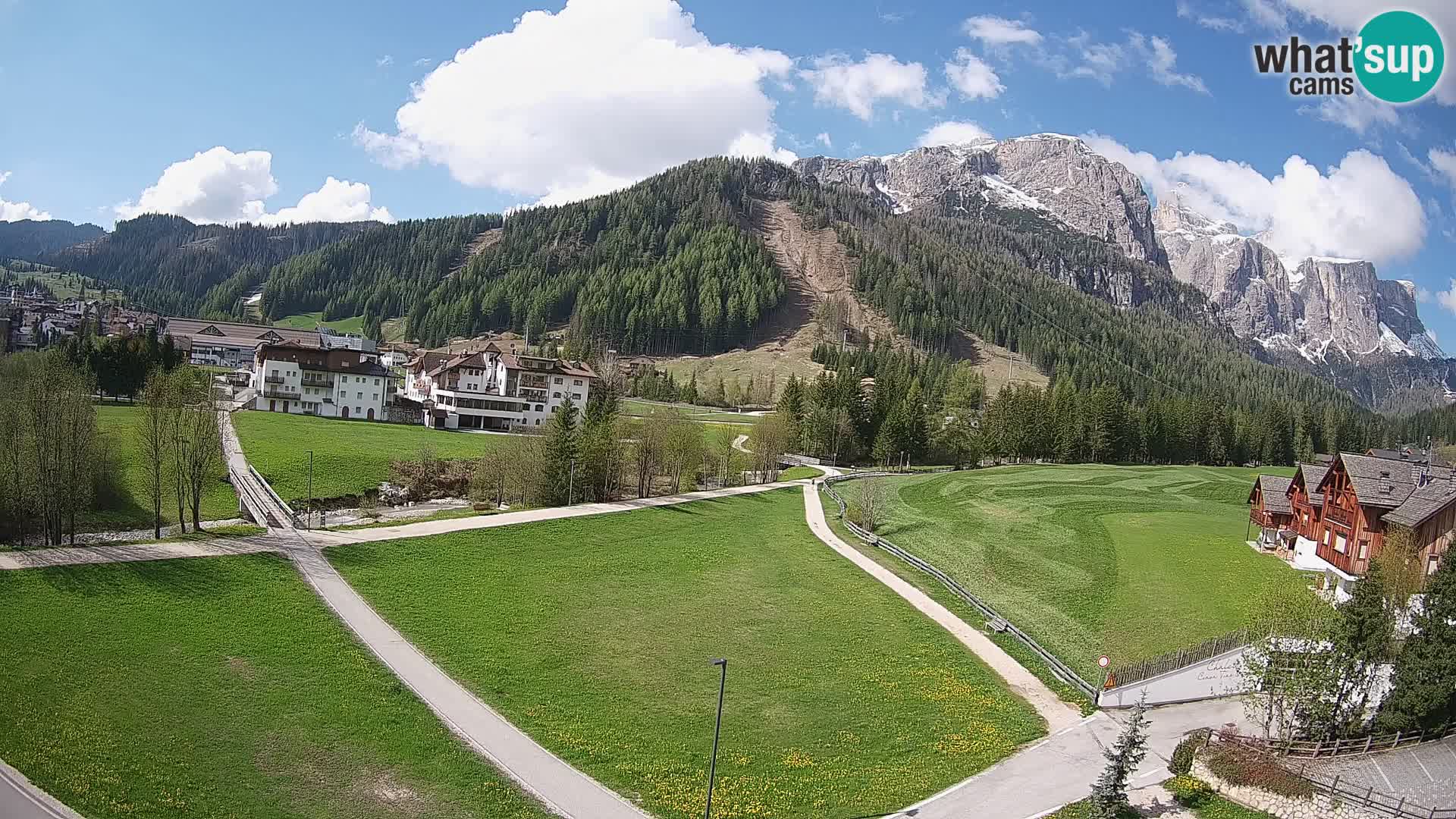 Corvara webcam | Spektakuläre Ausblicke auf die Sellagruppe