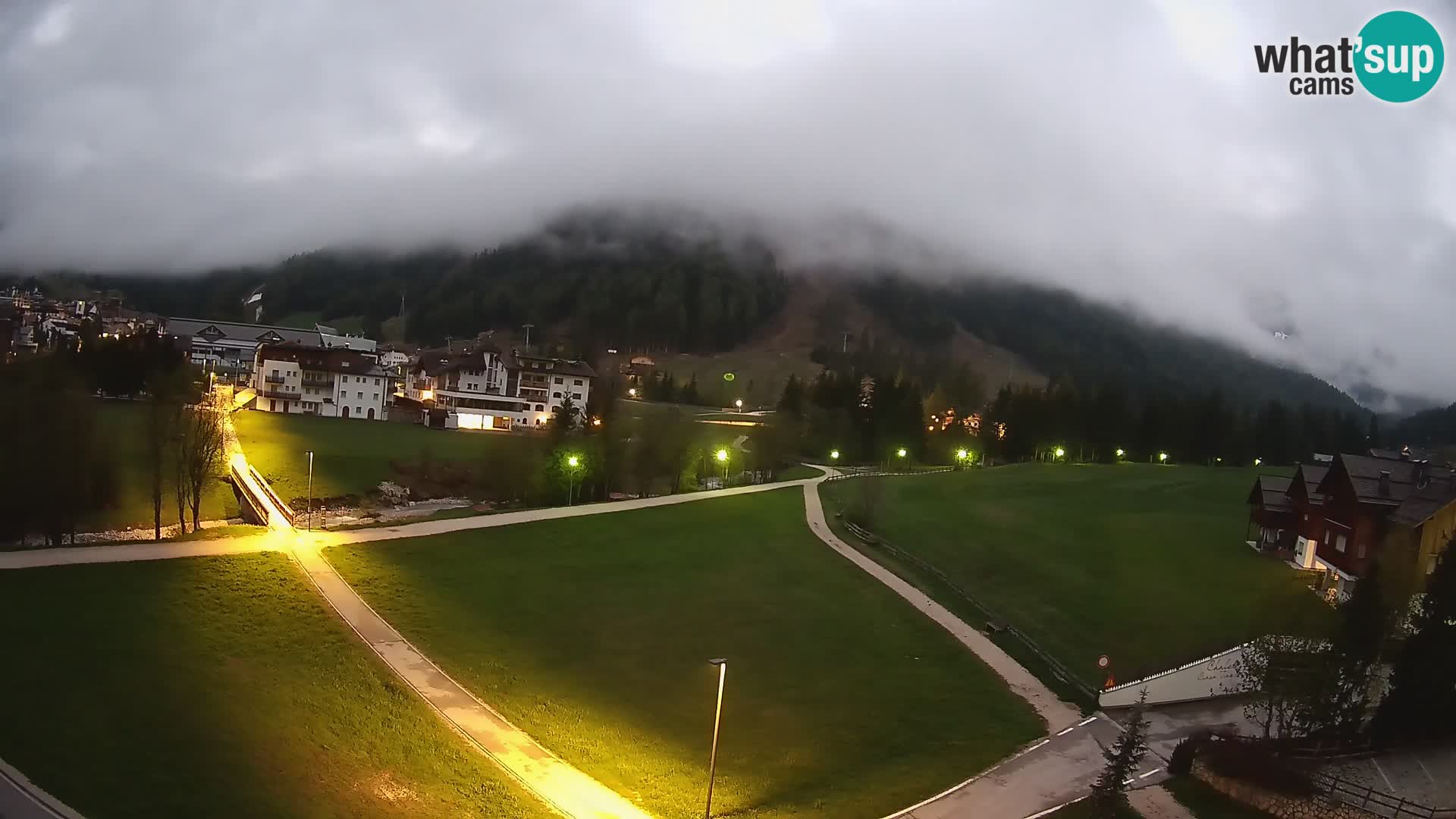 Camera en vivo Corvara | Vistas espectaculares del Grupo Sella