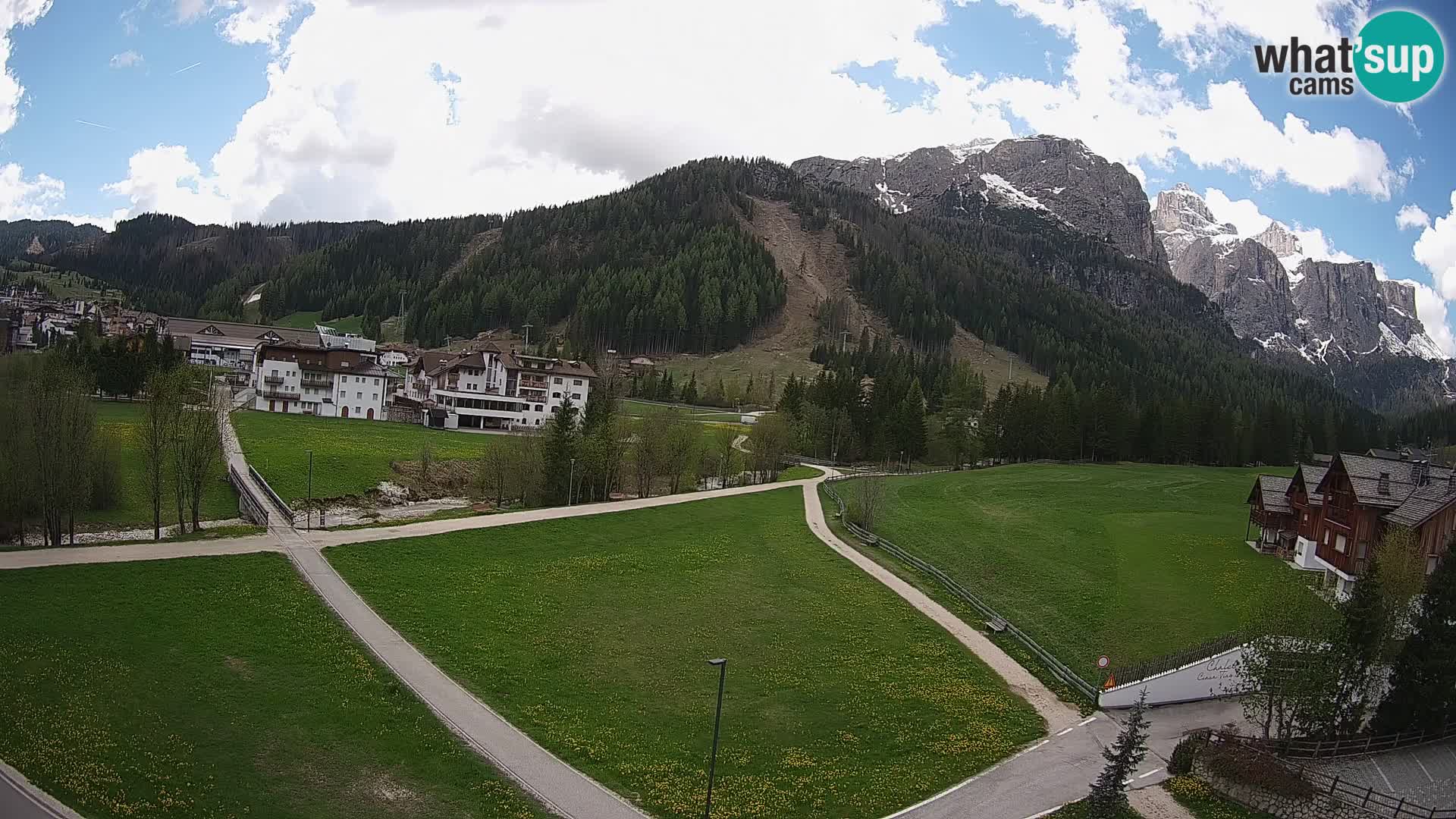 Camera en vivo Corvara | Vistas espectaculares del Grupo Sella