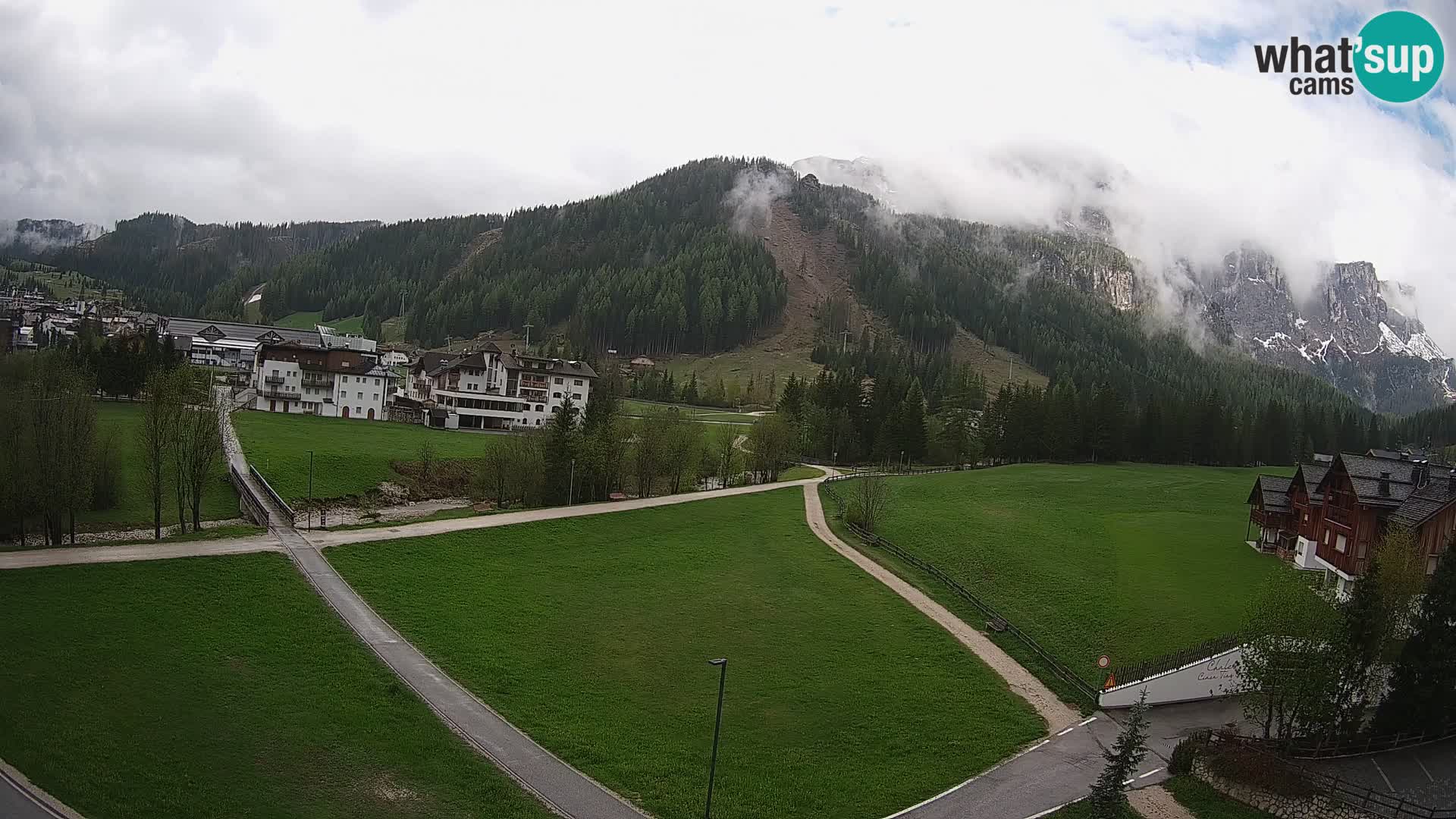 Camera en vivo Corvara | Vistas espectaculares del Grupo Sella