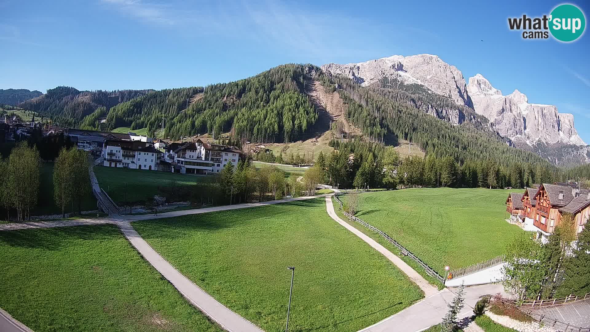 Camera en vivo Corvara | Vistas espectaculares del Grupo Sella