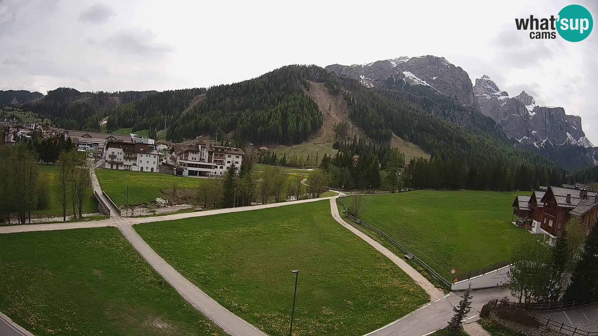 Camera en vivo Corvara | Vistas espectaculares del Grupo Sella