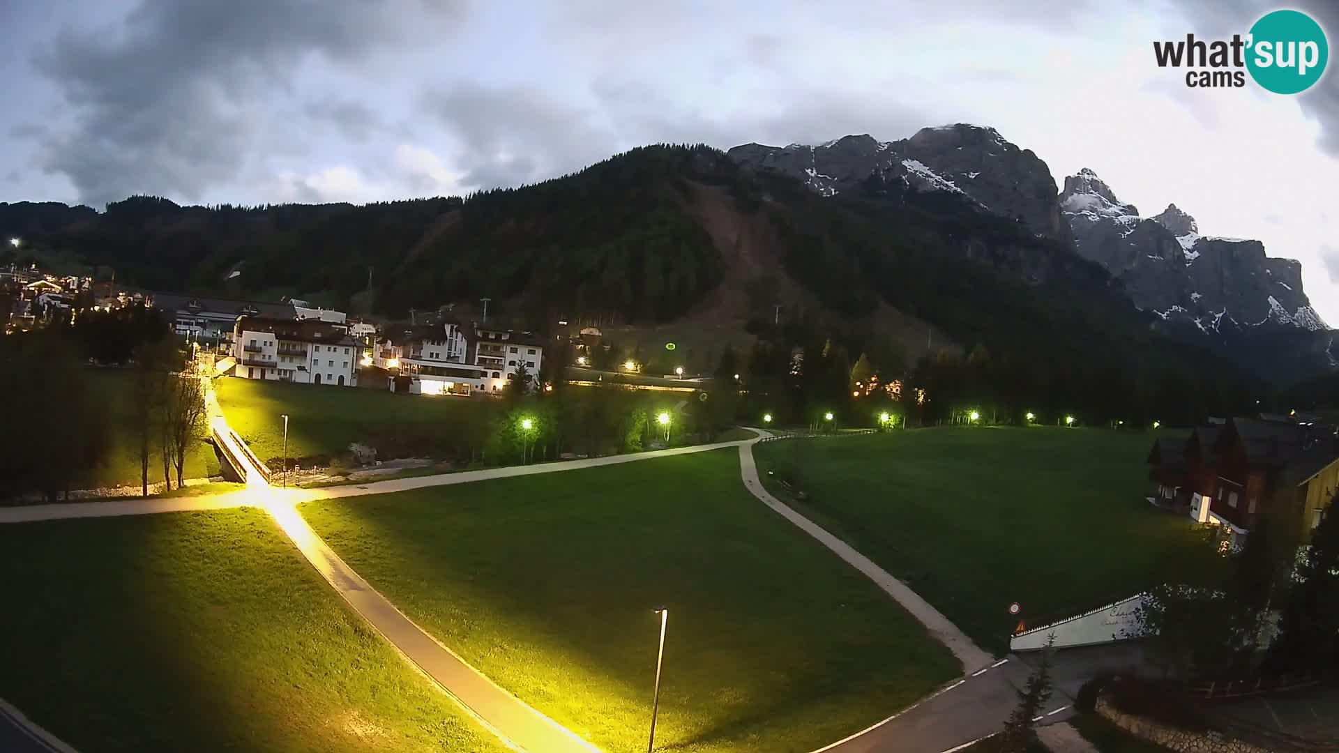 Camera en vivo Corvara | Vistas espectaculares del Grupo Sella