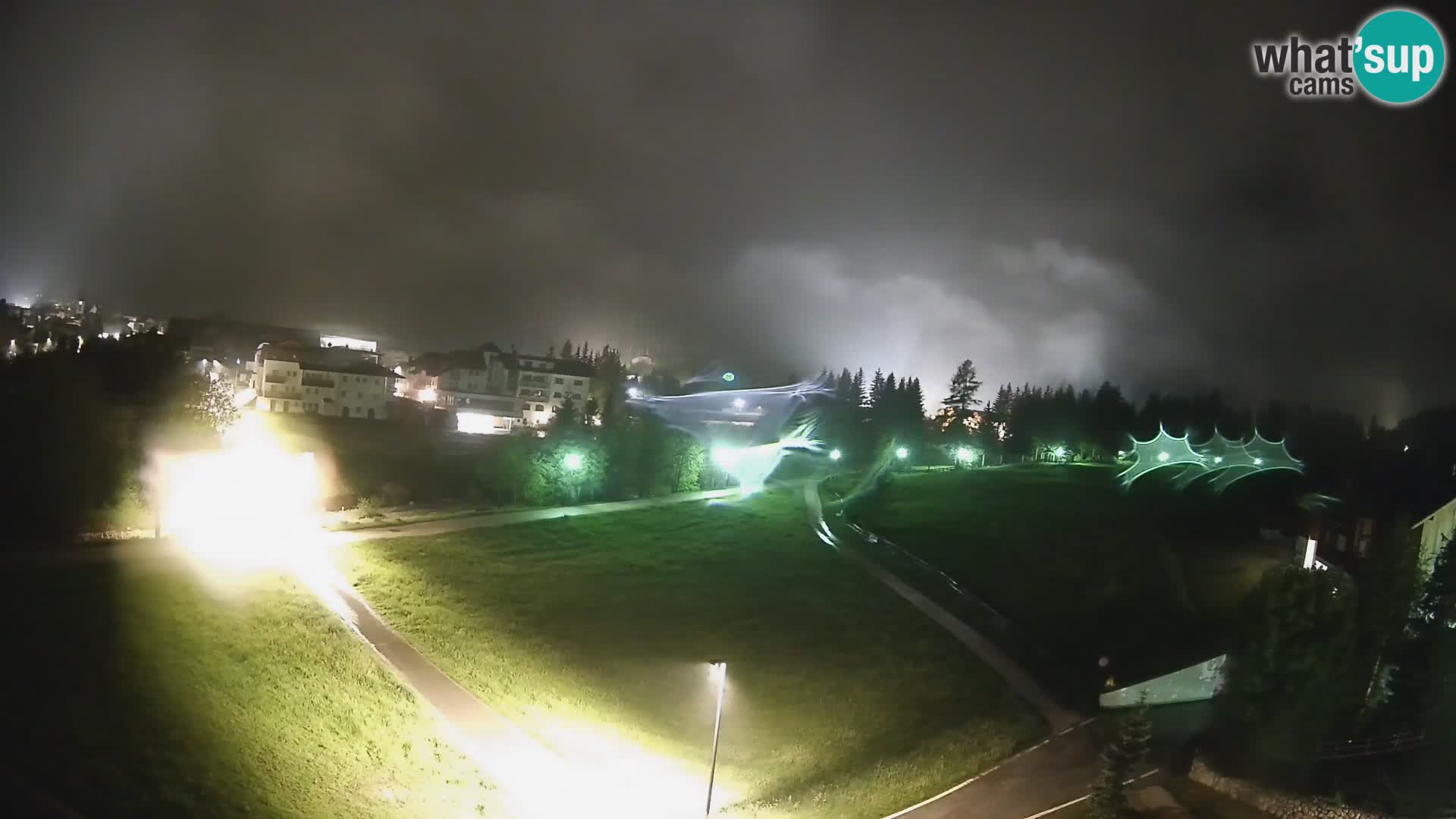 Webcam Corvara in Badia: Spectacular Views of the Sella Group