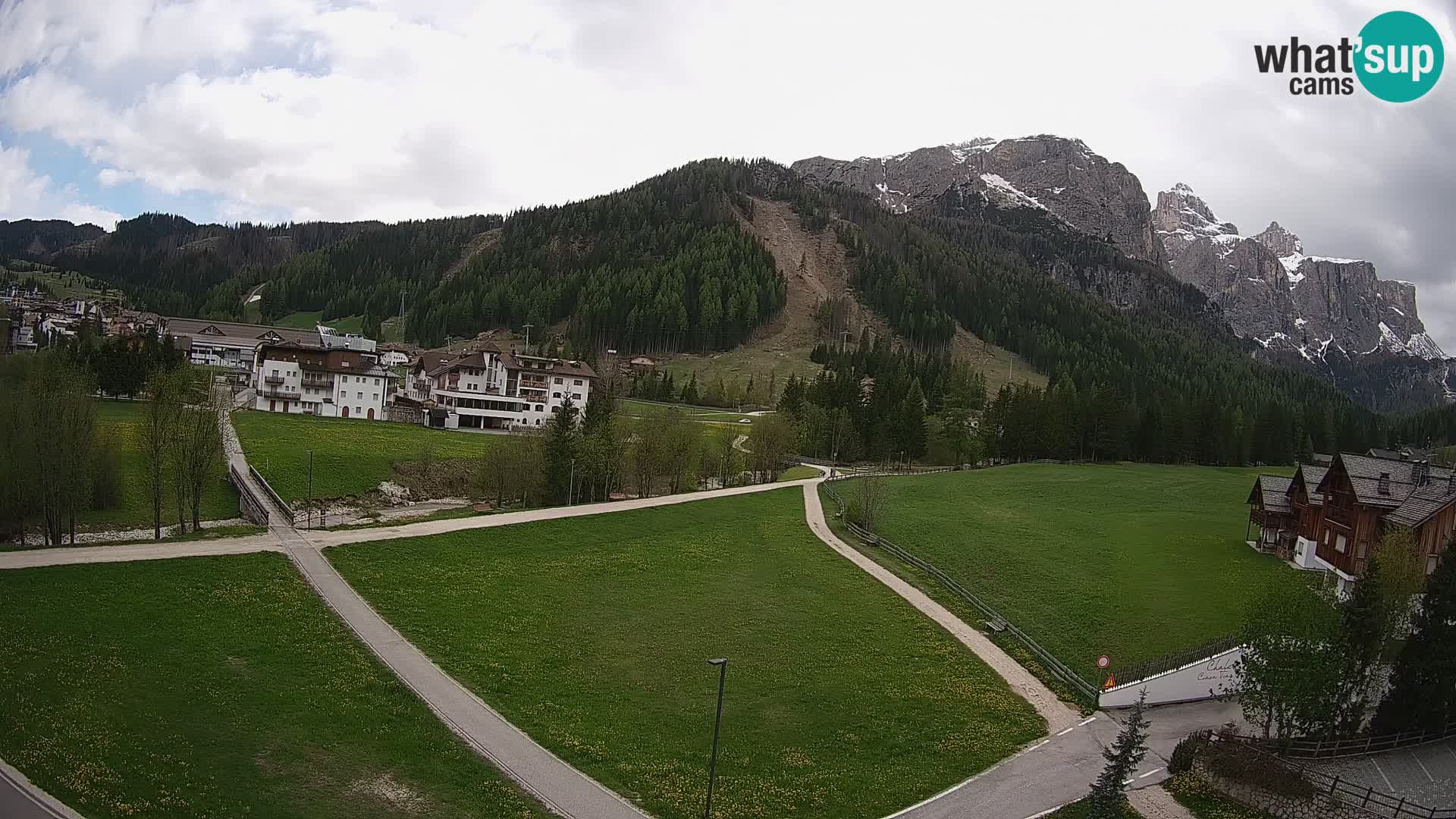 Camera en vivo Corvara | Vistas espectaculares del Grupo Sella