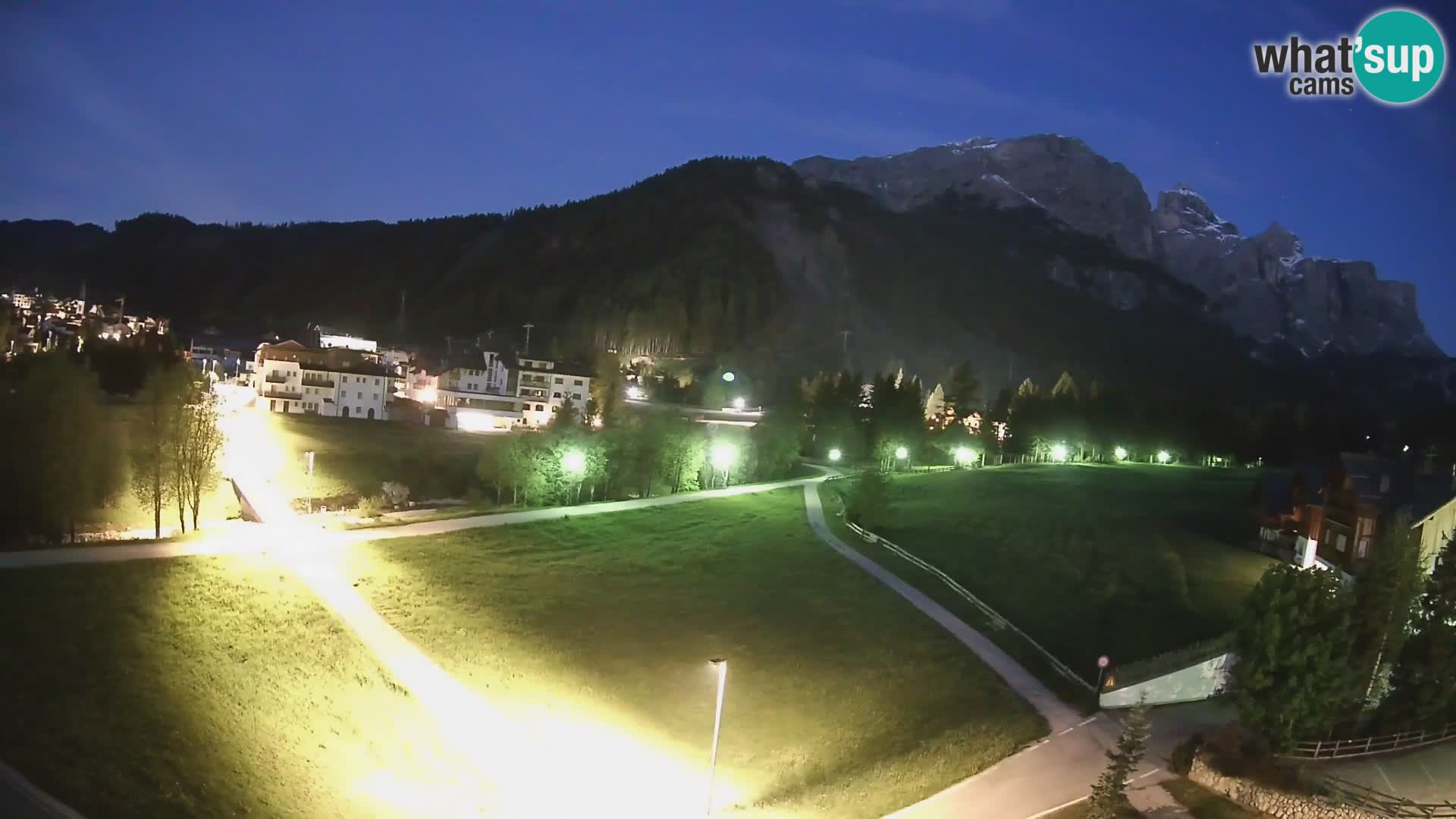 Corvara webcam | Spektakuläre Ausblicke auf die Sellagruppe