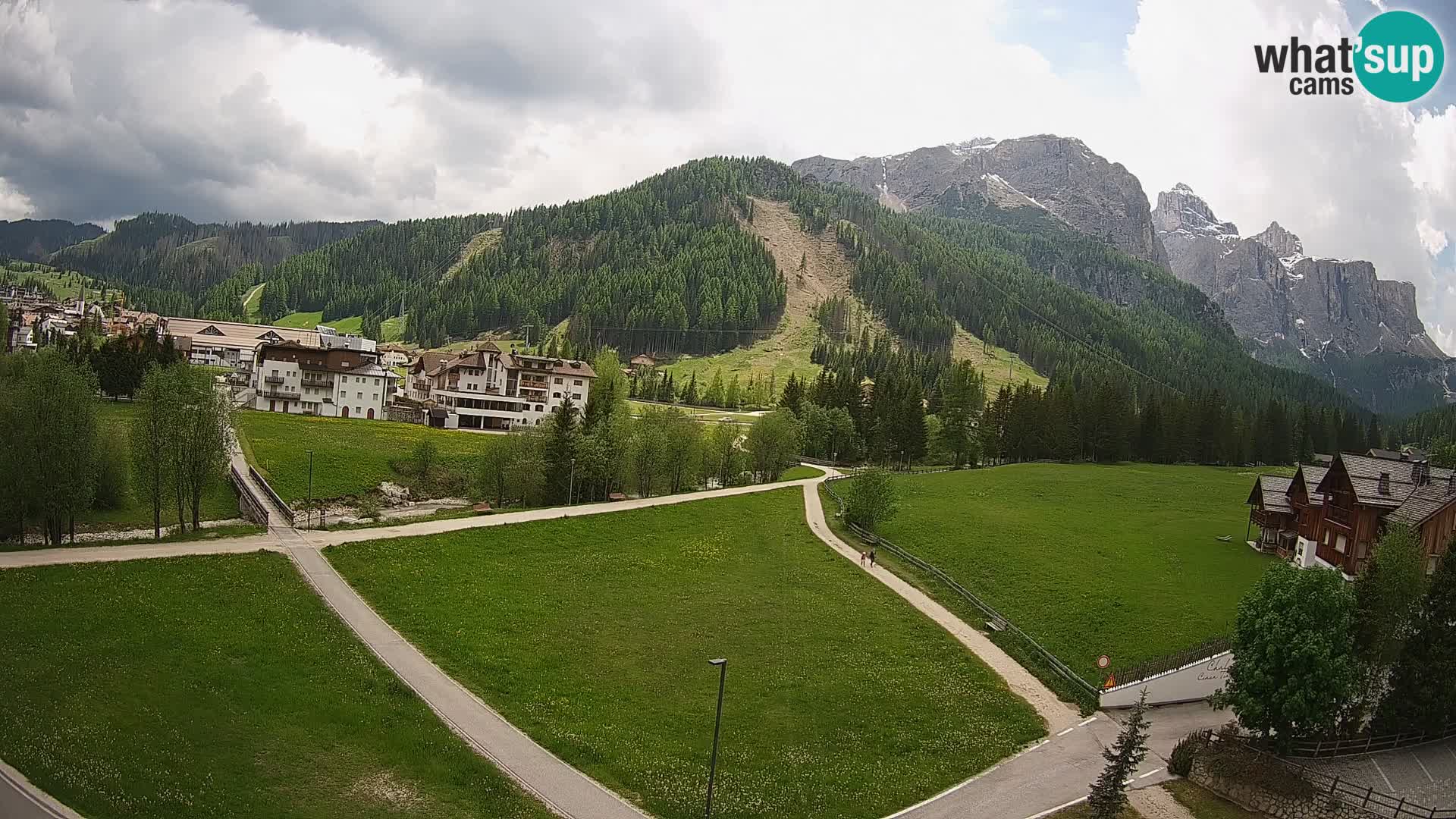 Camera en vivo Corvara | Vistas espectaculares del Grupo Sella